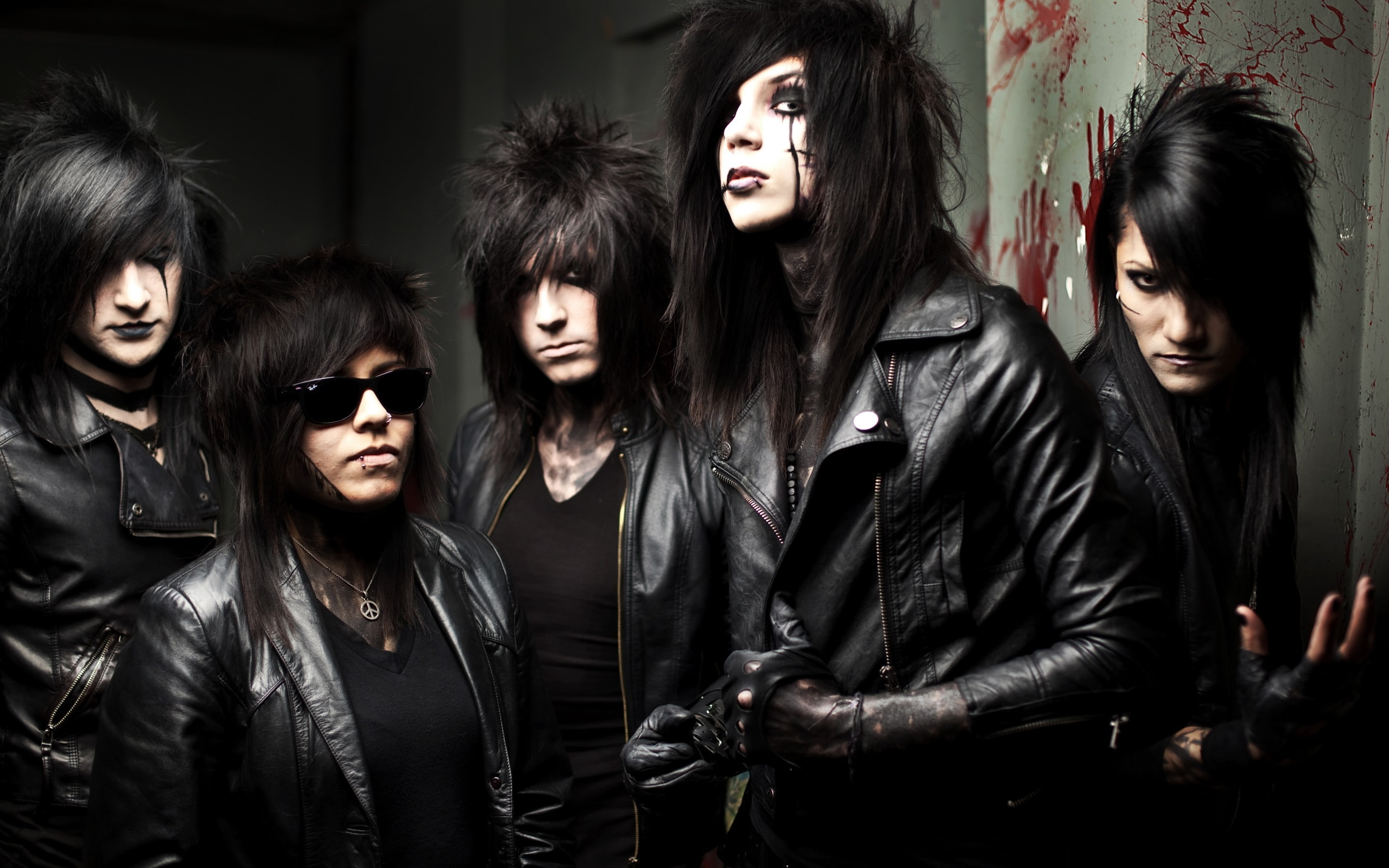 group, black, melodic metalcore, veil, 2K, poster, brides, BVB, post-hardcore, HD Wallpaper