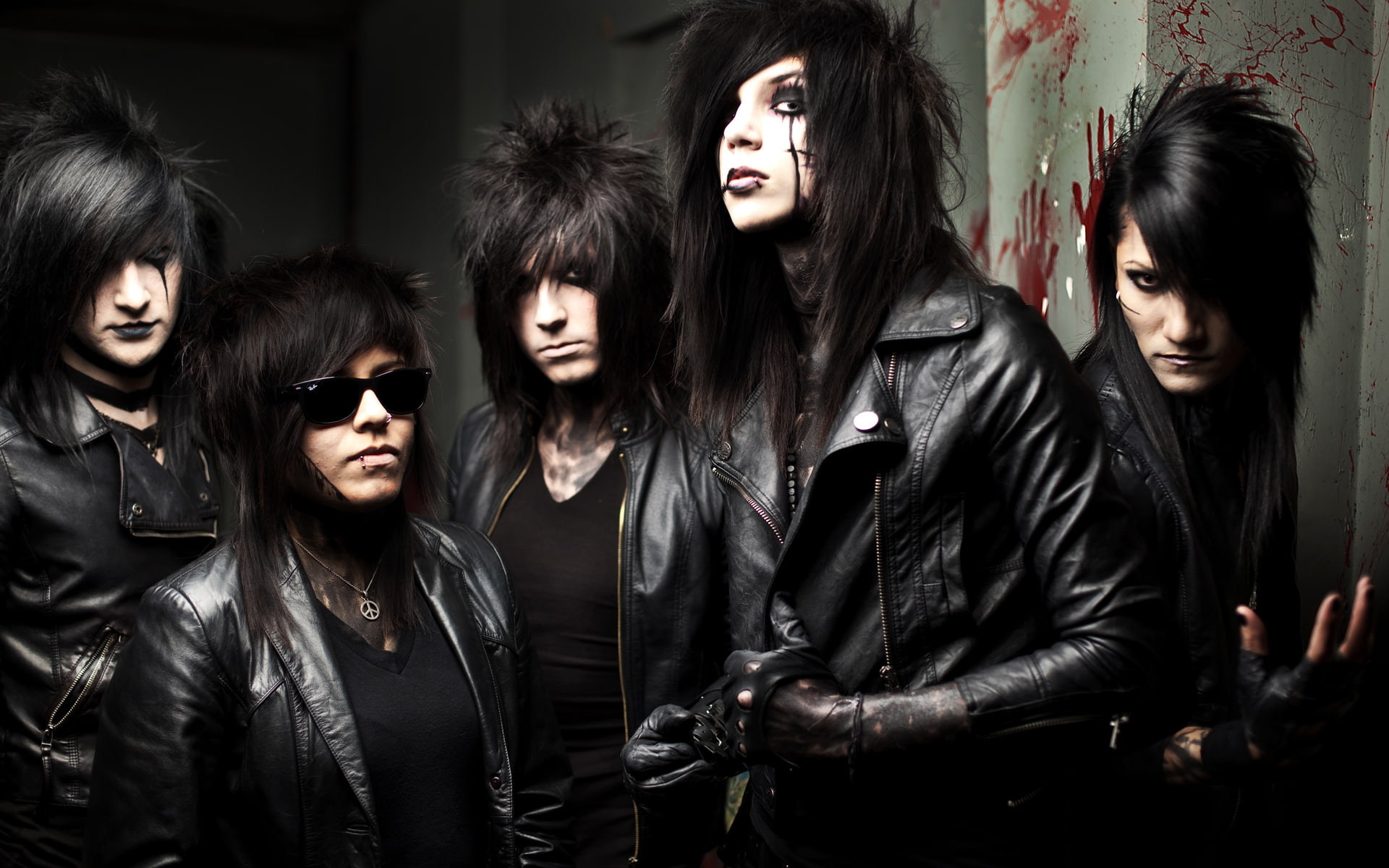 jake, alvarenga, 1080P, black, music, veil, group, pitts, jinxx, bvb, sandra, brides, HD Wallpaper