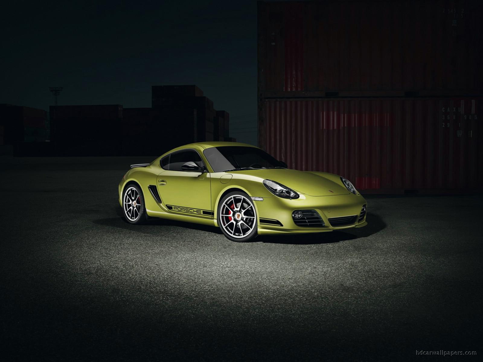 green, cars, coupe, 720P, porsche, cayman, HD Wallpaper