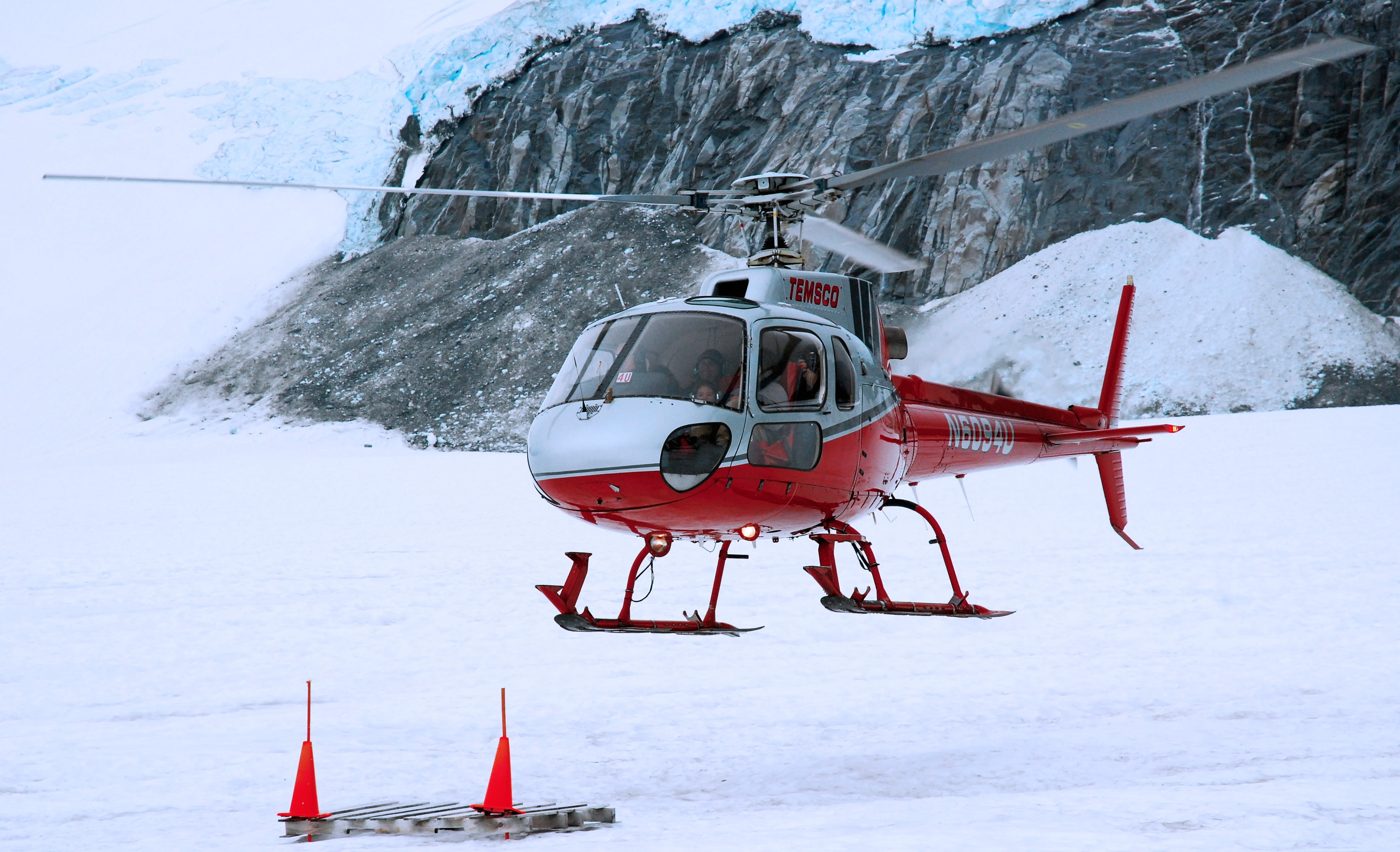 red, covered, frozen, day, snow, white, mode of transportation, fly, warm clothing, land, area, flight, blizzard, scenics - nature, air vehicle, beauty in nature, HD Wallpaper