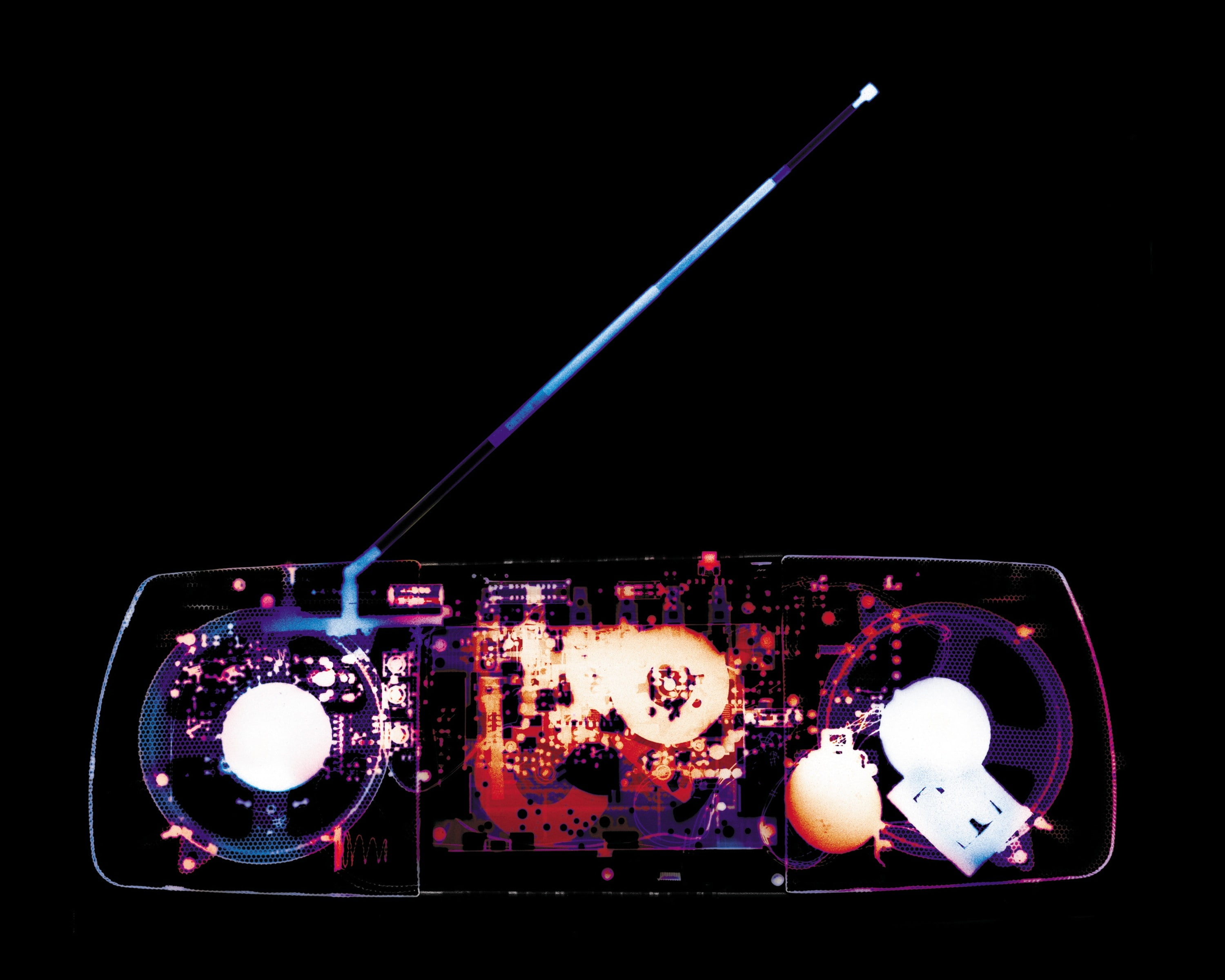 2K, magnitafon, Antena, x-ray, HD Wallpaper