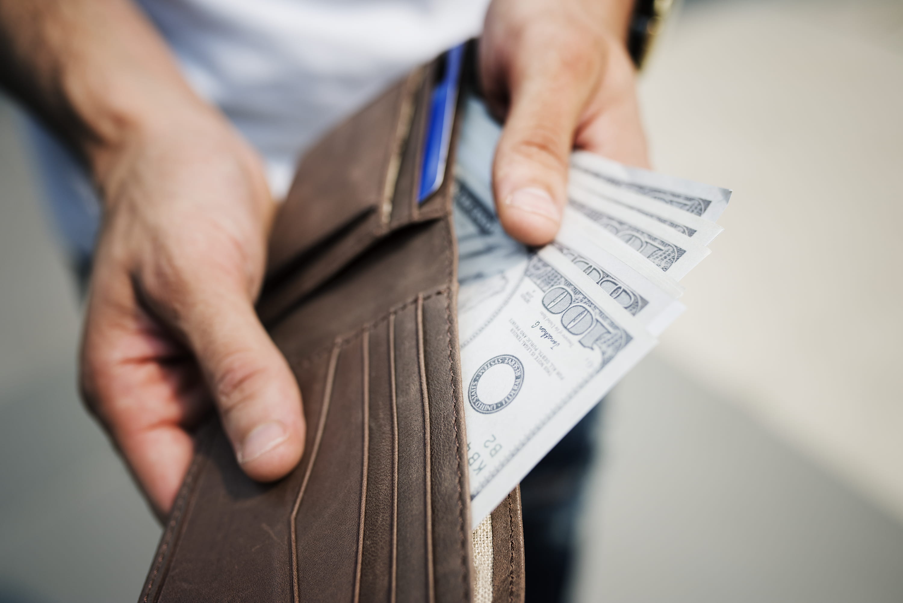 wealth, males, us-dollar, holding, adult, indoors, hand, 2K, brown, counting, finance, consumerism, midsection, selective focus, human body part, person, HD Wallpaper