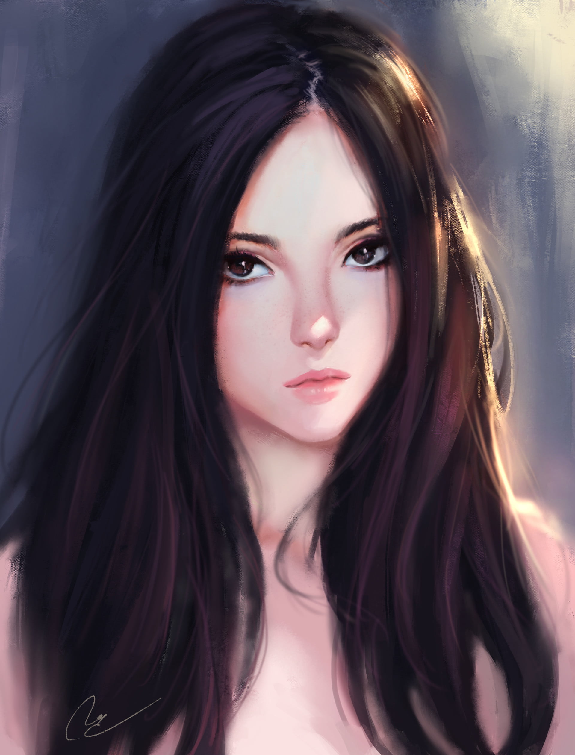 1080P, Vu Nguyen, artwork, concept art, Phone HD Wallpaper