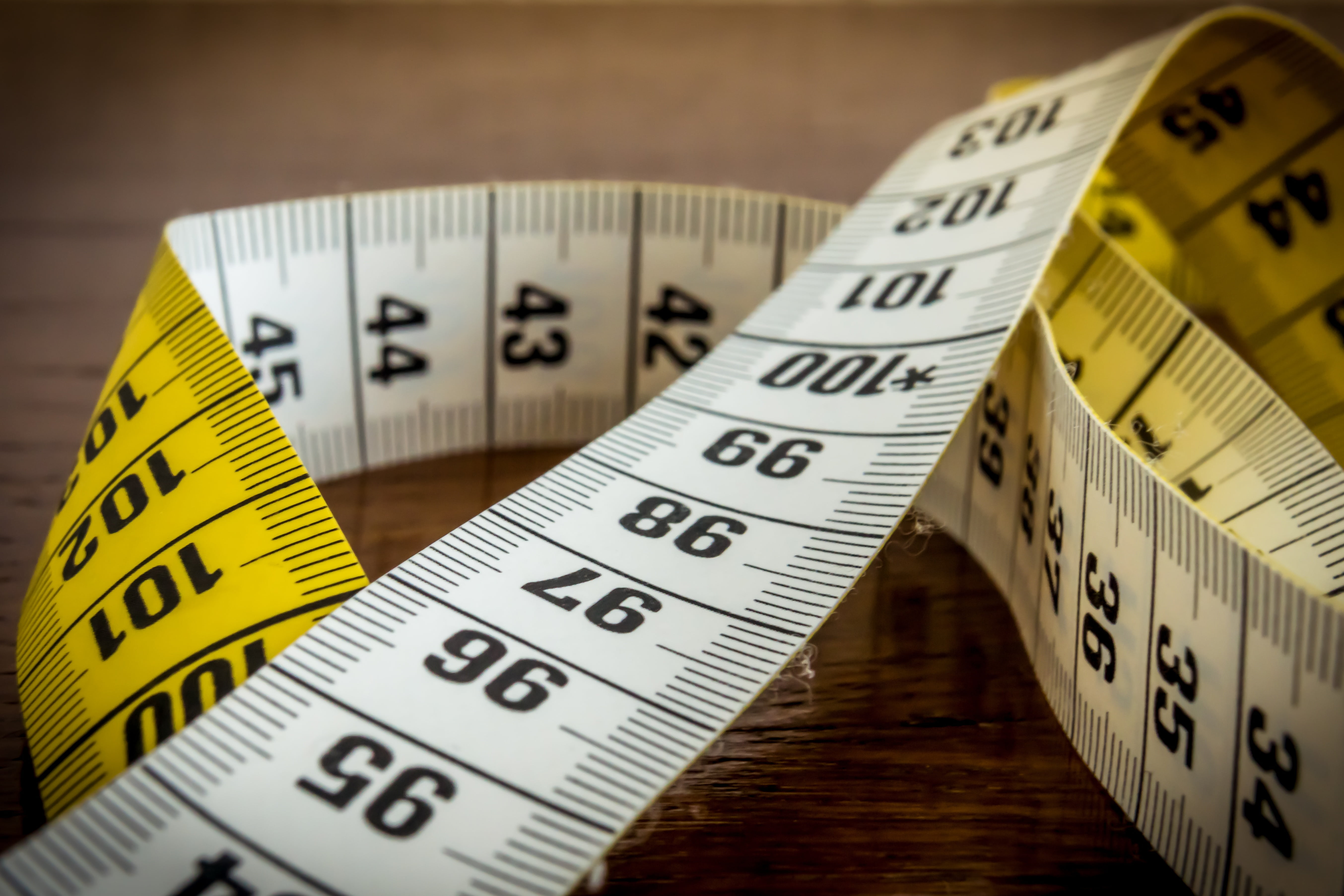 craft, centimeter, tailoring, still life, indoors, closeup, text, tape measure, close-up, wood - material, yellow, 5K, pay, clothcraft, high angle view, HD Wallpaper