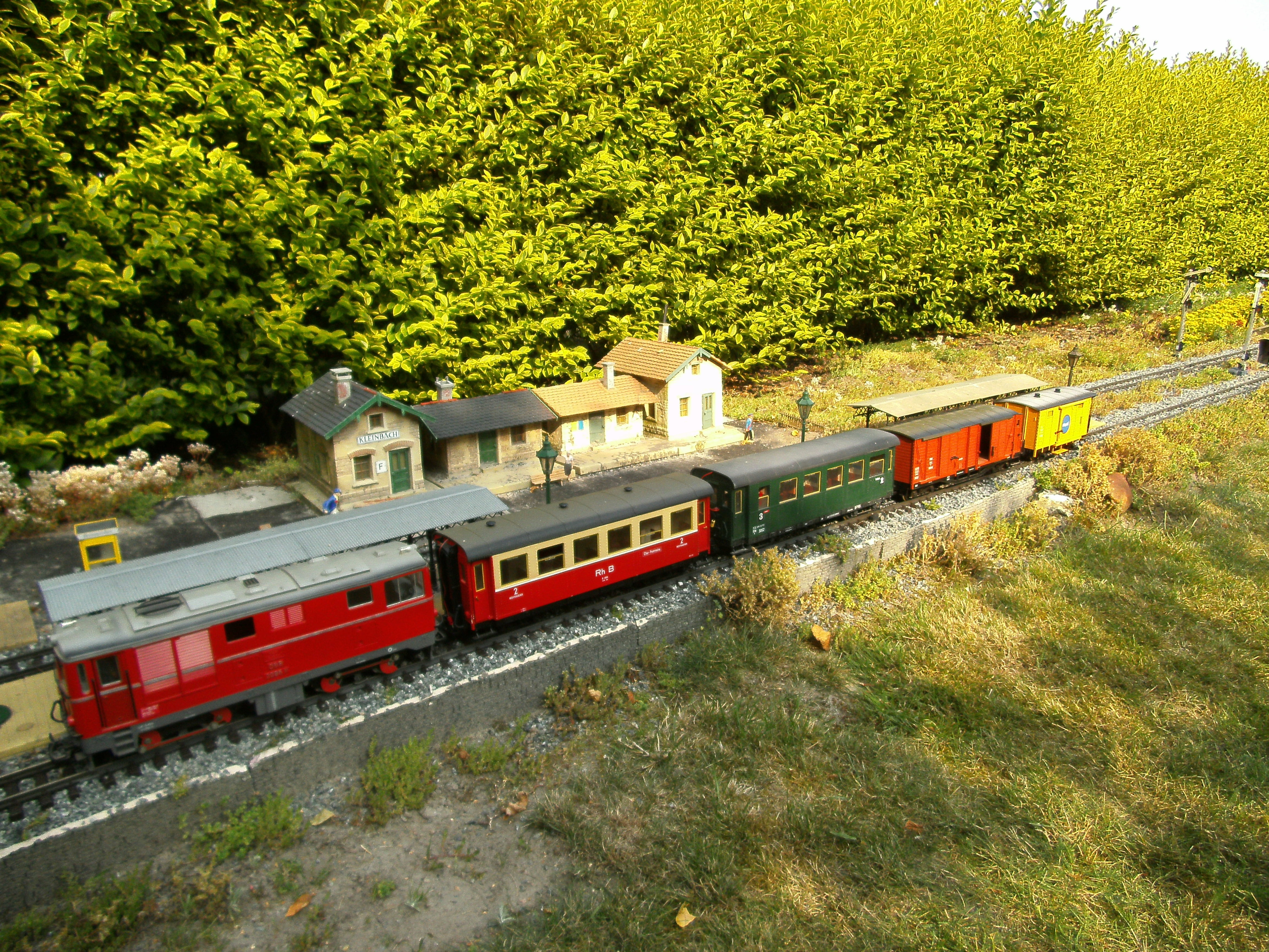 seemed, day, architecture, movement, passenger cars, gleise, railroad car, lgb, goods wagon, public transportation, growth, plant, train - vehicle, railroad track, HD Wallpaper