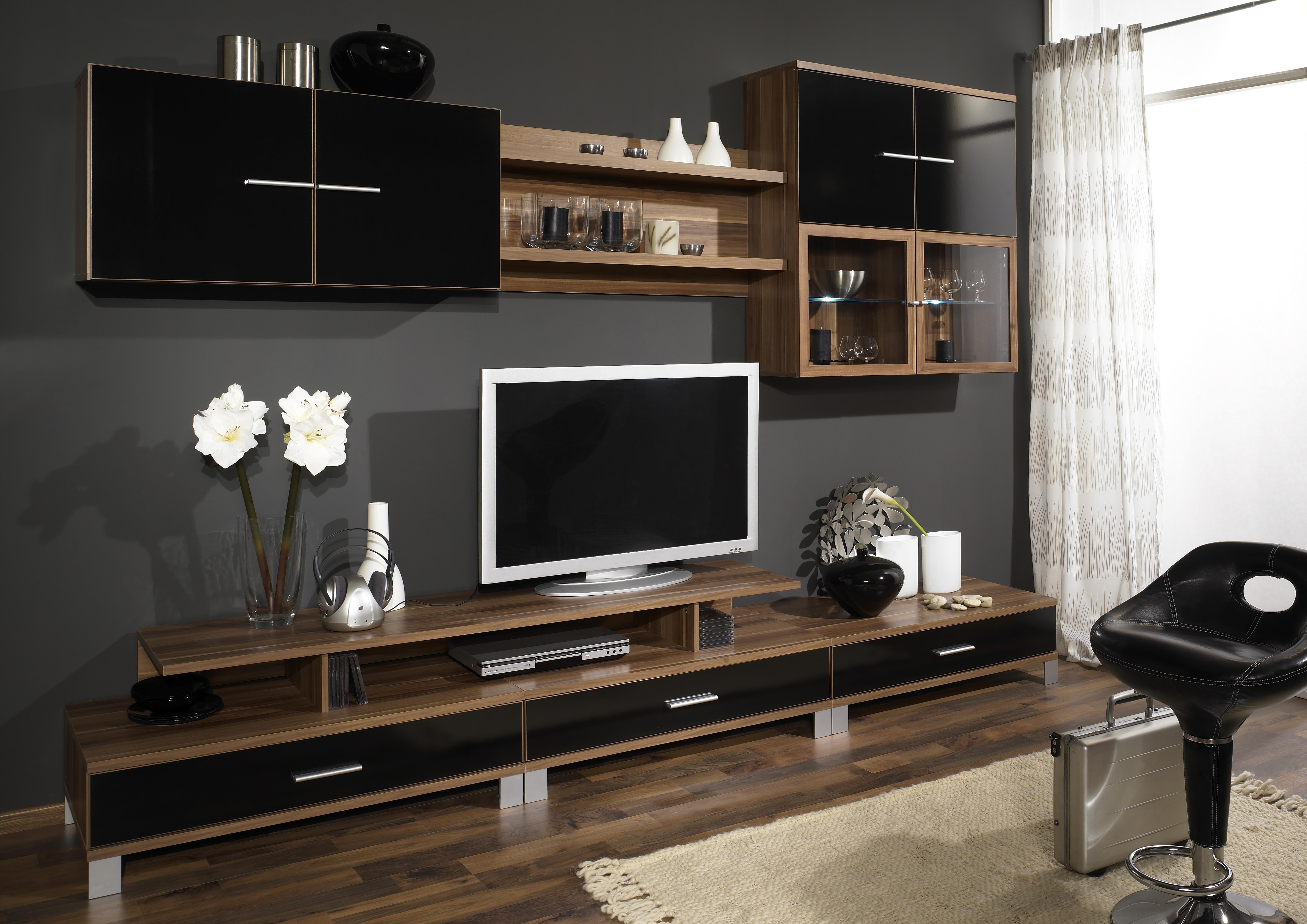 home Interior, white, design, flooring, interior, decor, brown, tree, indoors, wall, decoration, domestic Room, TV, speaker, table, living Room, room, plant, HD Wallpaper