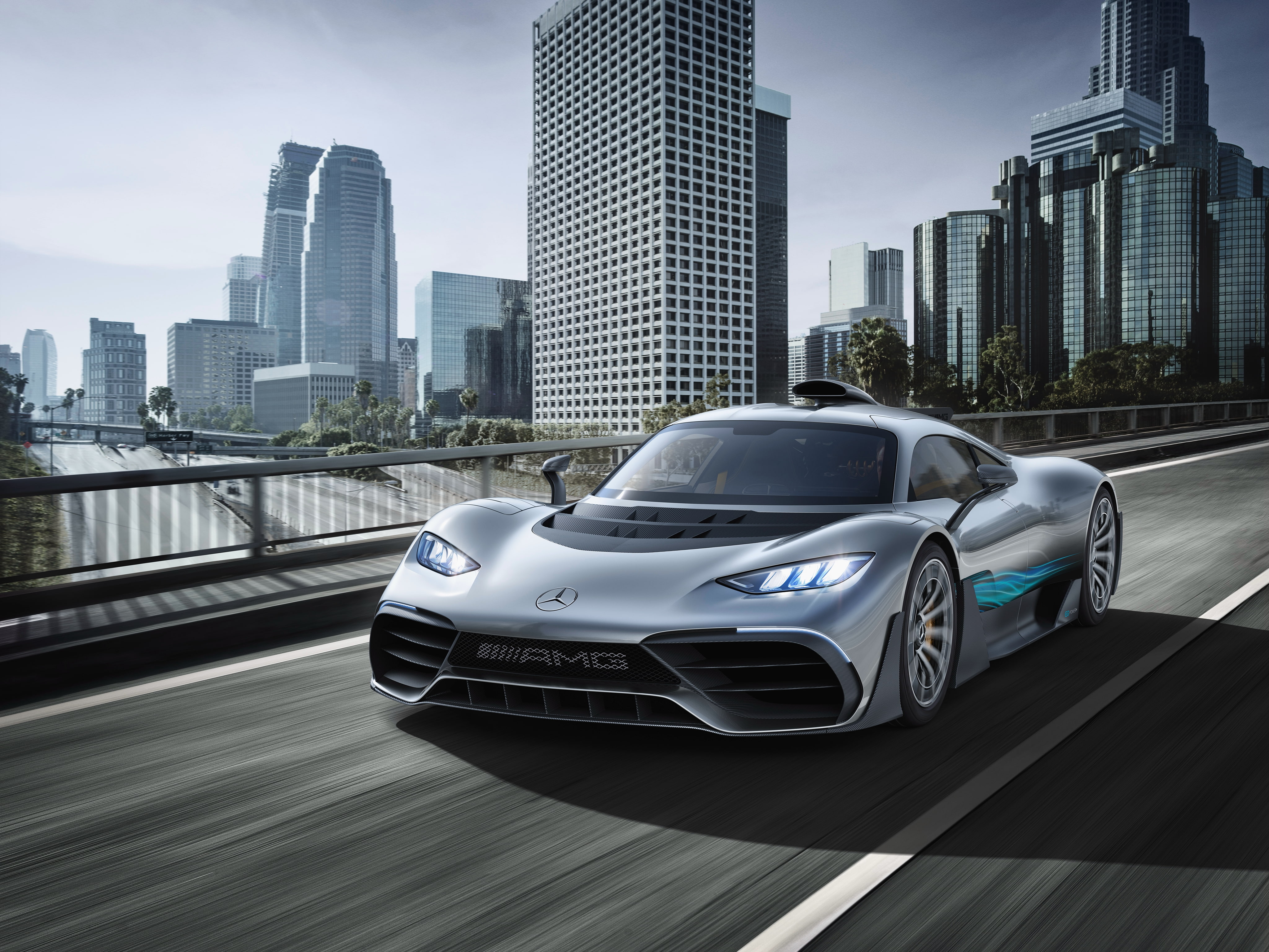 Frankfurt Motor Show, Mercedes-AMG Project One, 4K, 4K, 2017, HD Wallpaper