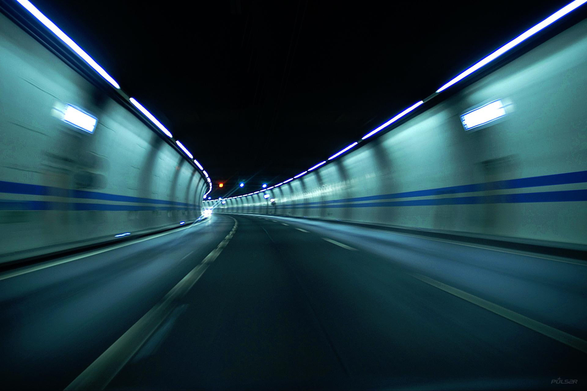 tunnel, high speed, speed, 3d and abstract, driving, high, 1080P, HD Wallpaper