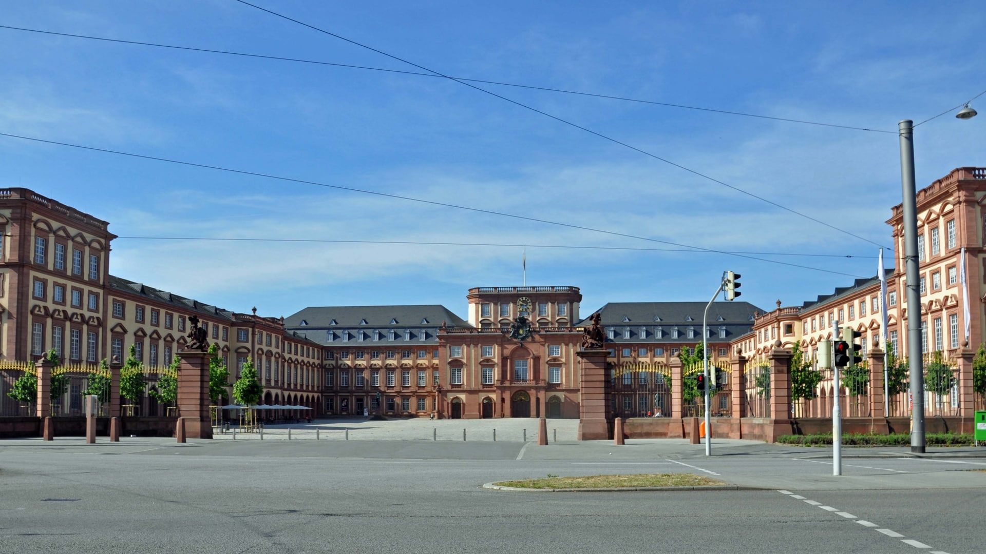 Palaces, 1080P, Mannheim Palace, HD Wallpaper