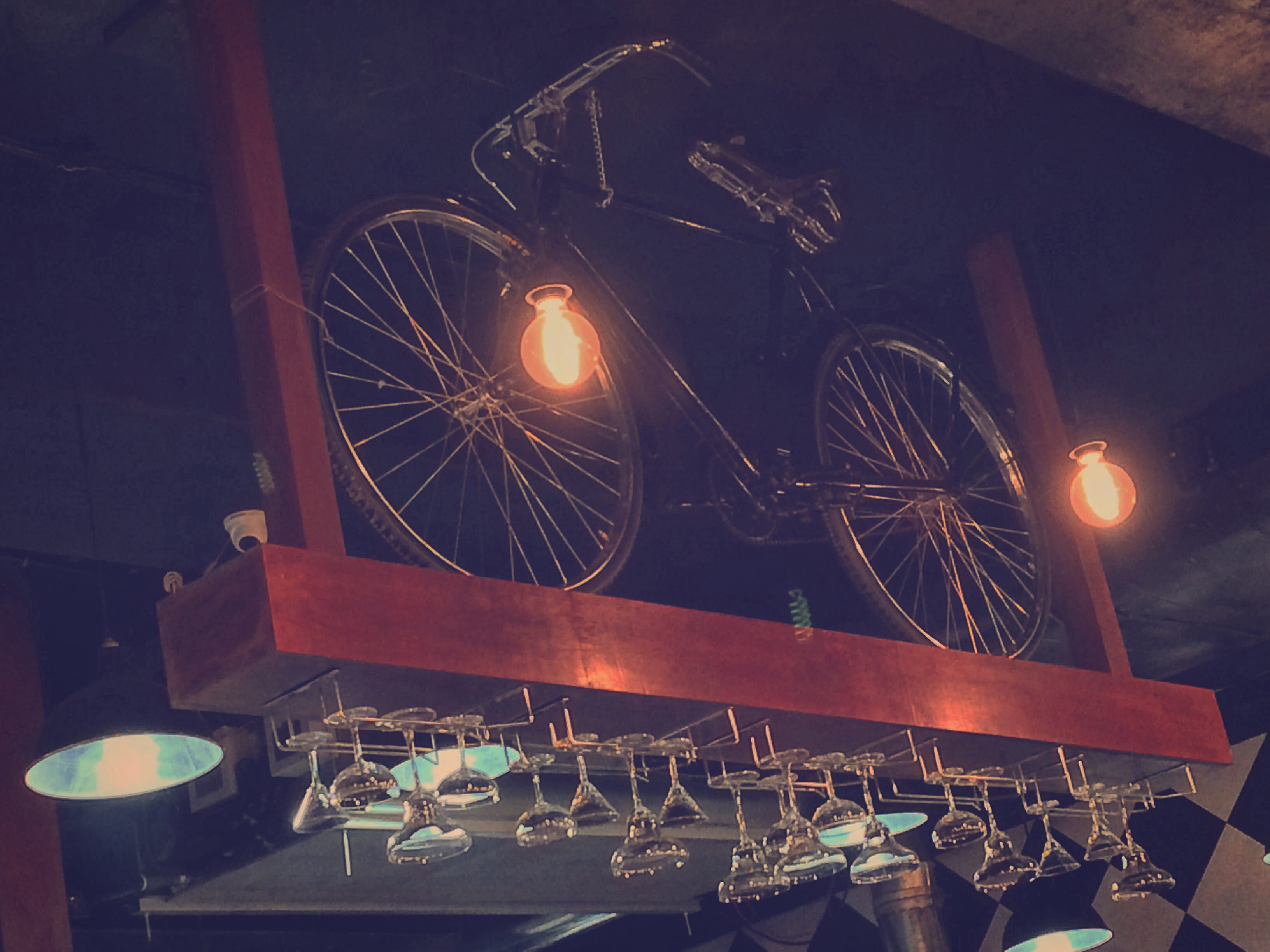 large group of objects, metal, ambience, light, arrangement, cycle, cafe, in a row, iphone, illuminated, no people, photography, wood - material, glowing, HD Wallpaper