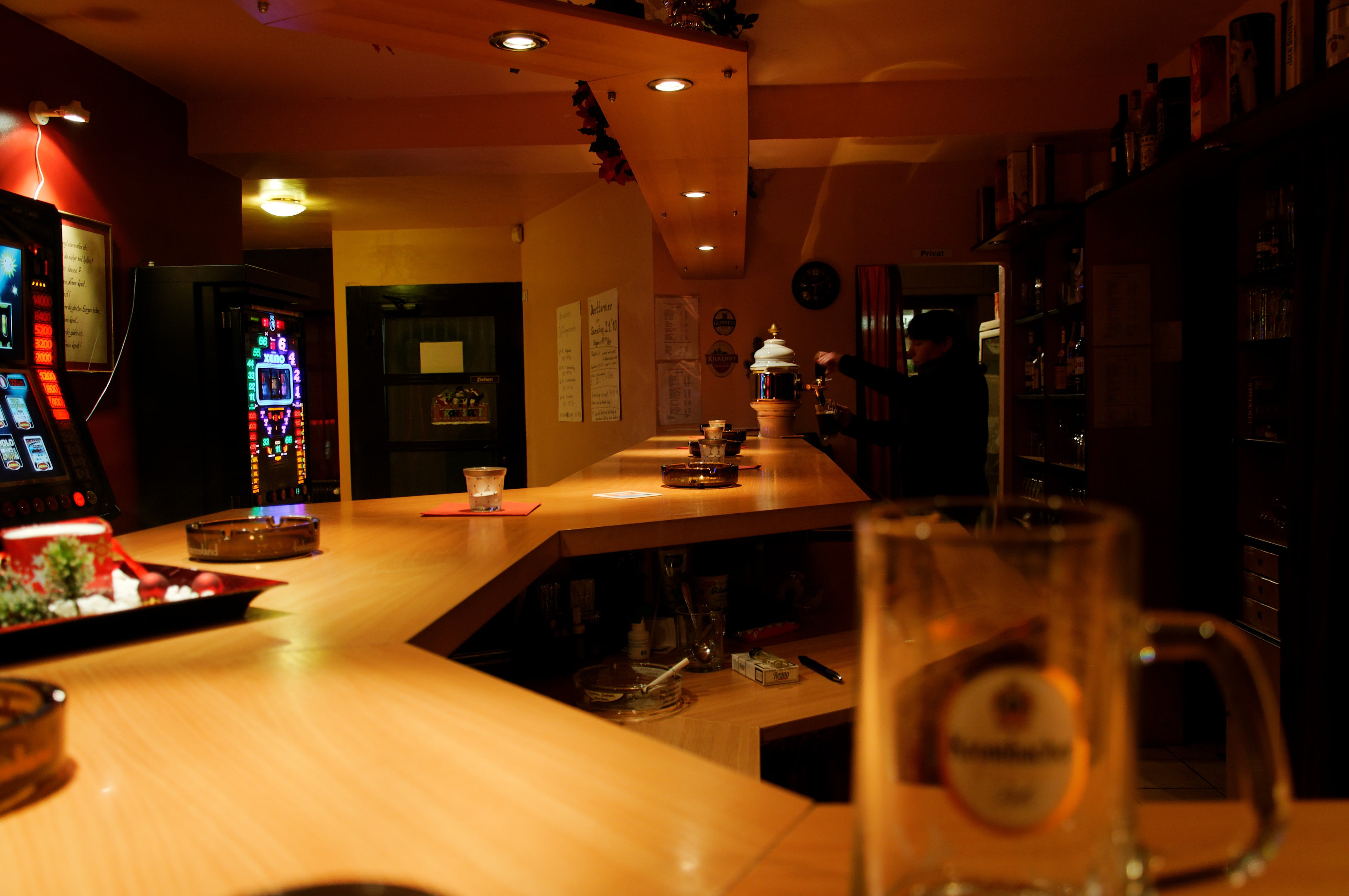 luxury, lighting equipment, control, bar - drink establishment, kitchen, household equipment, restaurant, food and drink, counter, table, illuminated, appliance, HD Wallpaper