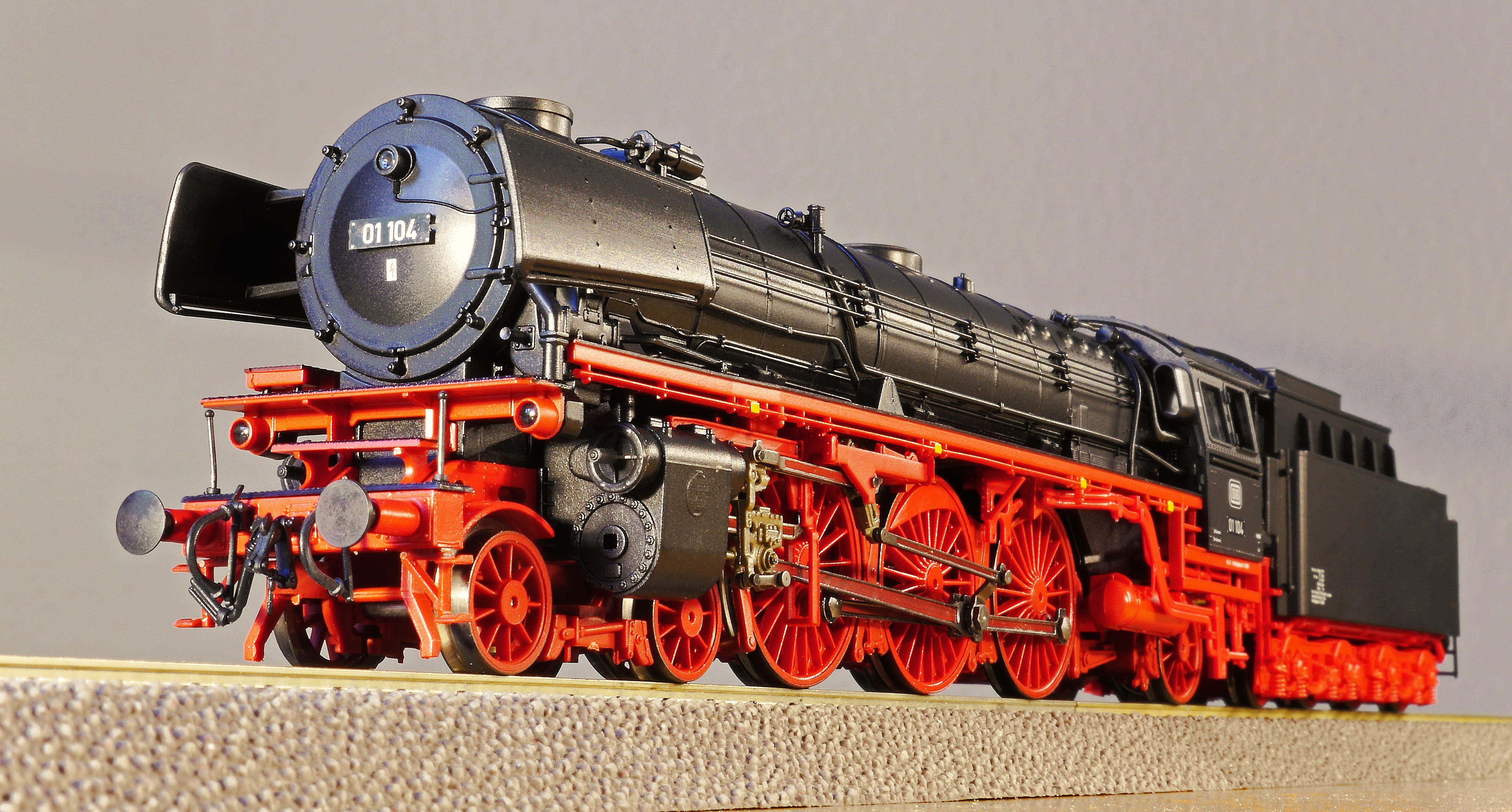 toys, pacific, retro styled, transportation, technology, db, scale h0, railroad track, hobby, einheitslok, close-up, steam locomotive, nature, railway, HD Wallpaper