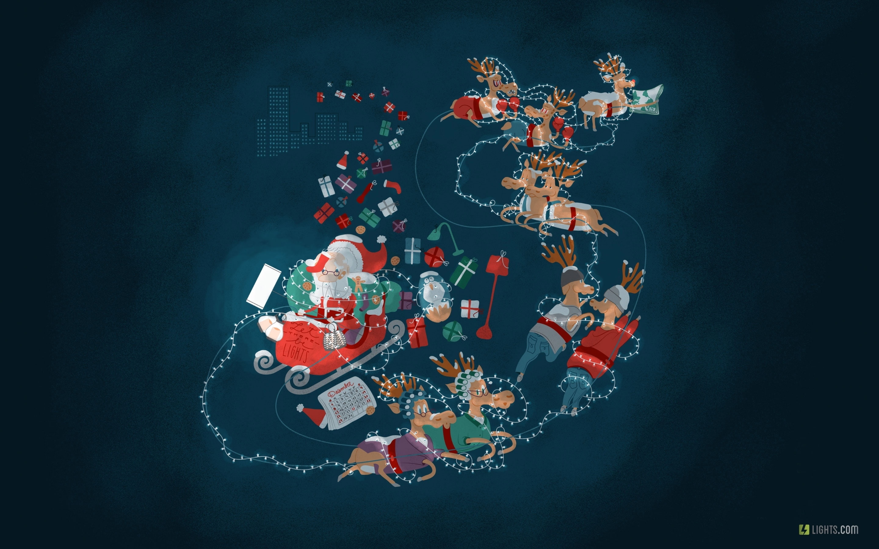 coaster, 2K, xmas, roller, HD Wallpaper