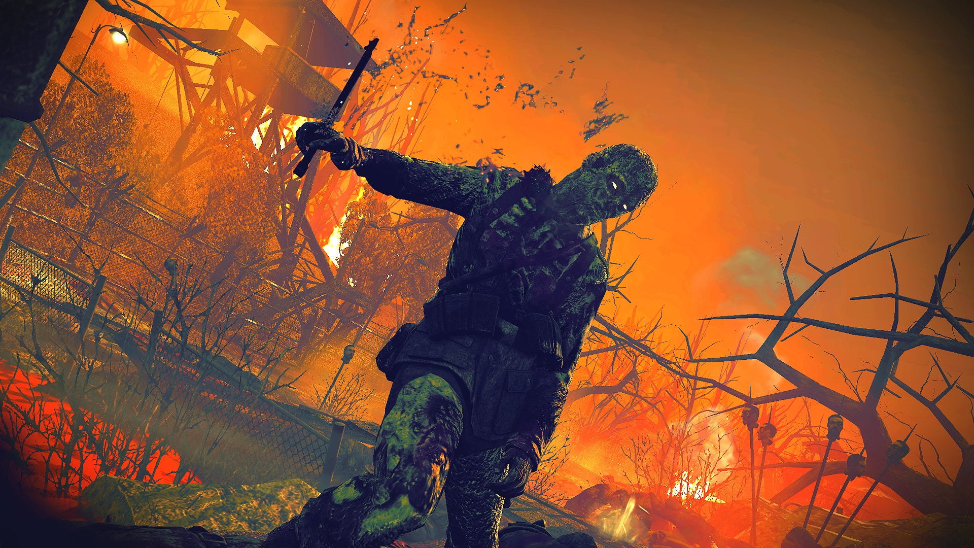 sniper, zombie, apocalyptic, 1zatrilogy, army, fighting, 1080P, trilogy, horror, shooter, elite, dar, action, tactical, sci-fi, survival, HD Wallpaper