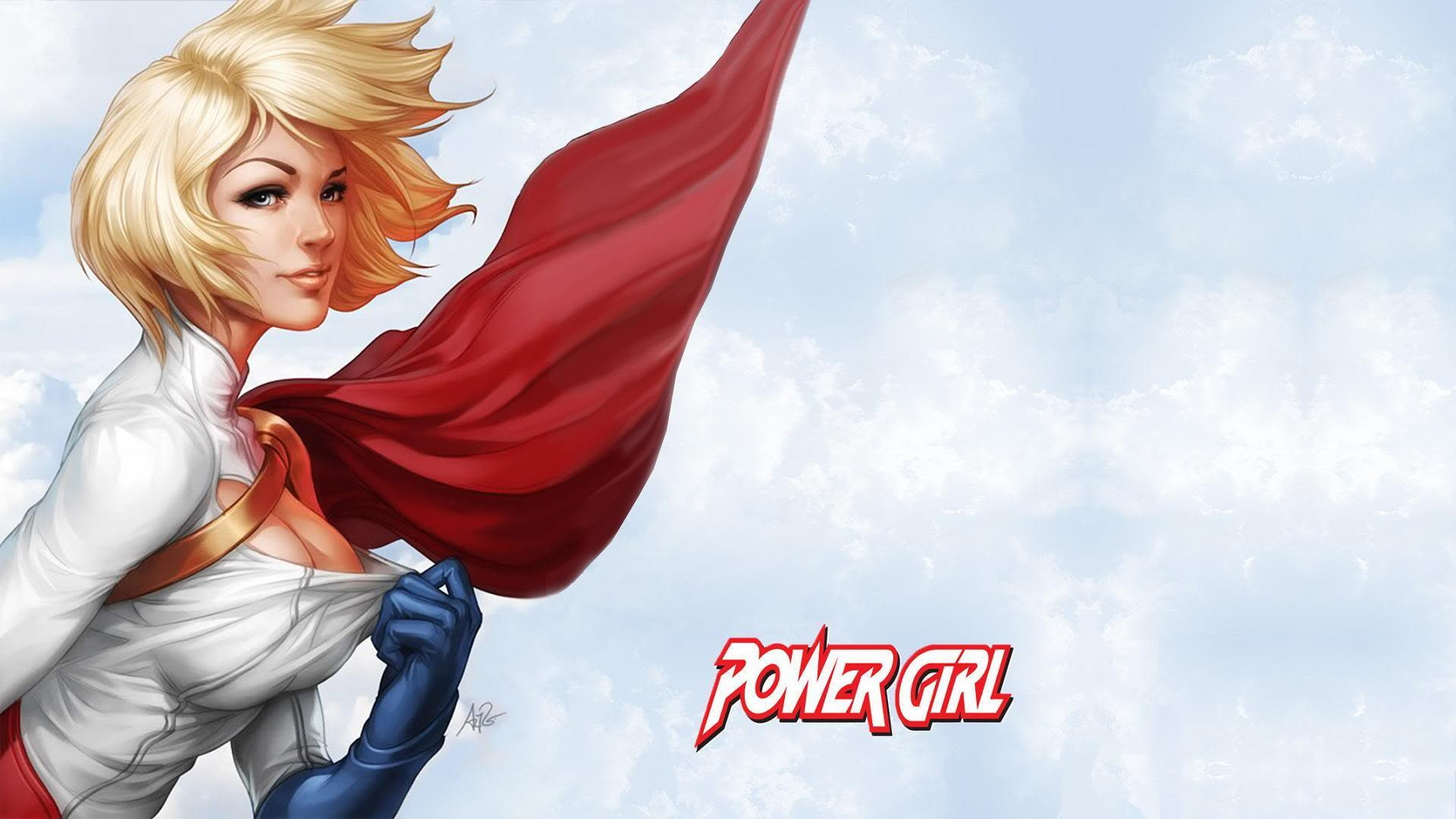 1080P, powergirl, comics, HD Wallpaper