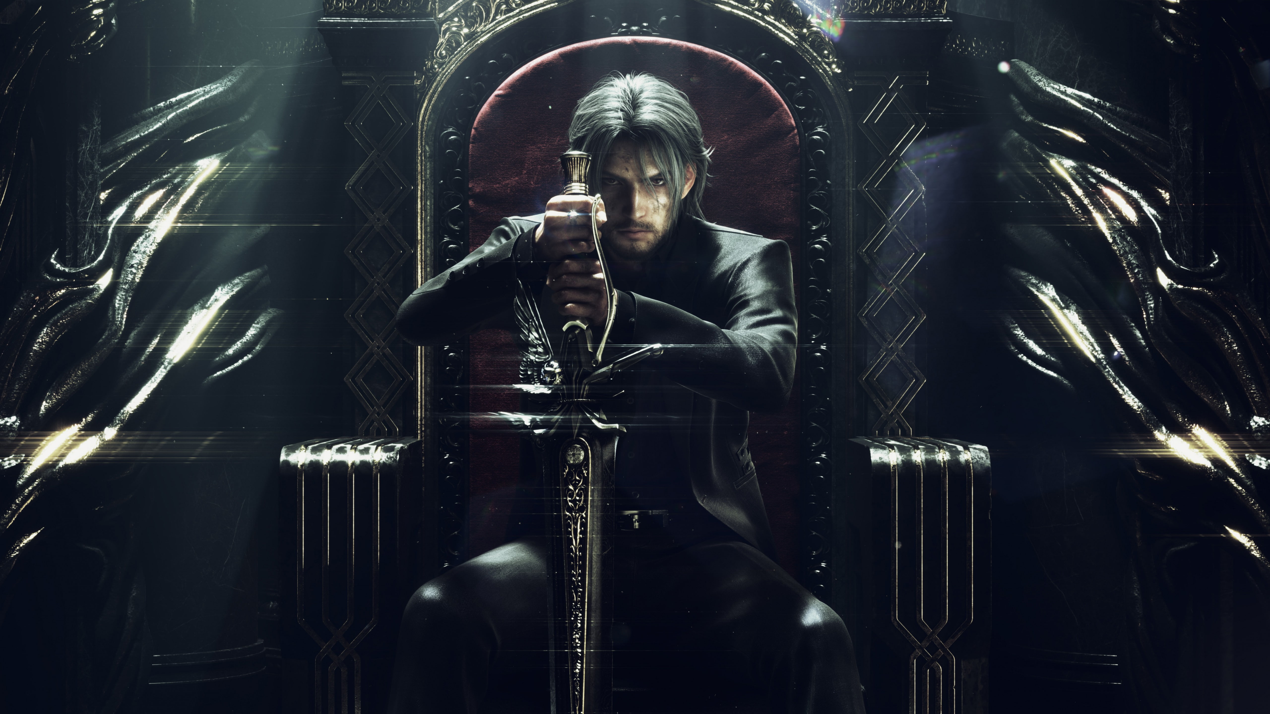 4K, 5K, 6K, poster, Final Fantasy XV Windows Edition, HD Wallpaper