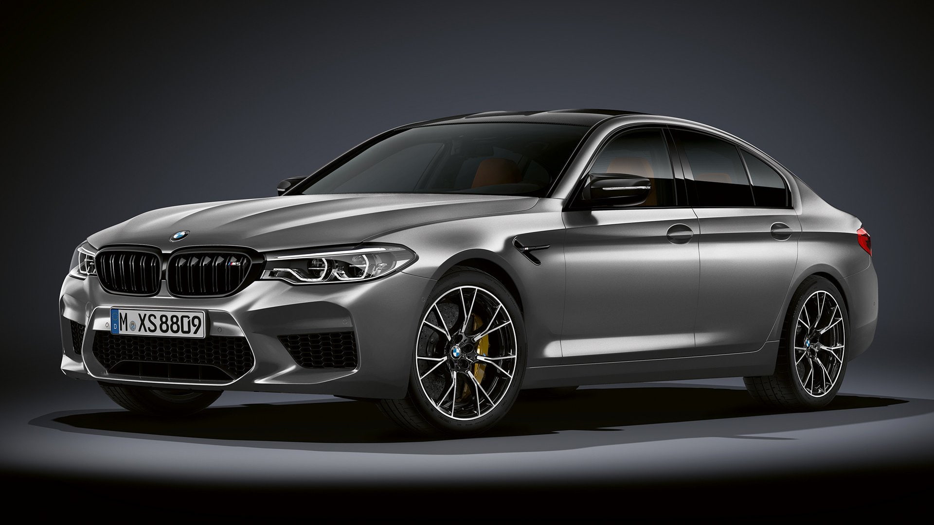 1080P, Luxury Car, Silver Car, BMW M5, BMW M5 Competition, Car, Sedan, BMW, HD Wallpaper