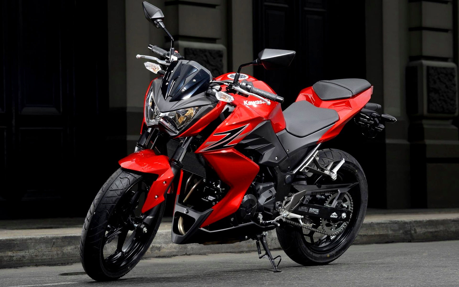 scooter, transportation, mode of transportation, travel, day, black color, city, parking, land vehicle, sports, z, bike, 2014, black, built structure, bicycle, HD Wallpaper