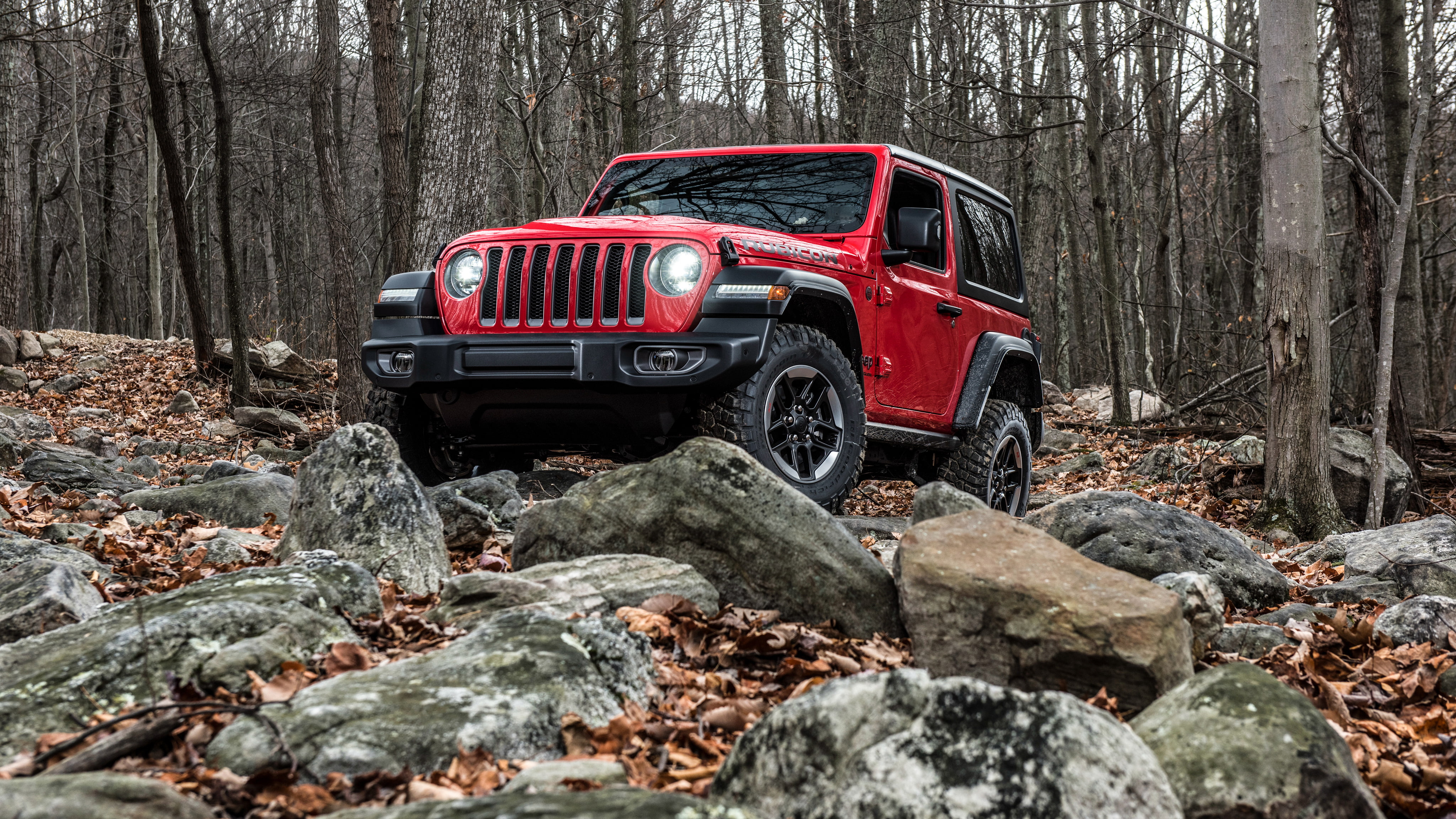 Jeep, Rubicon, 2018, Wrangler, 4K, HD Wallpaper