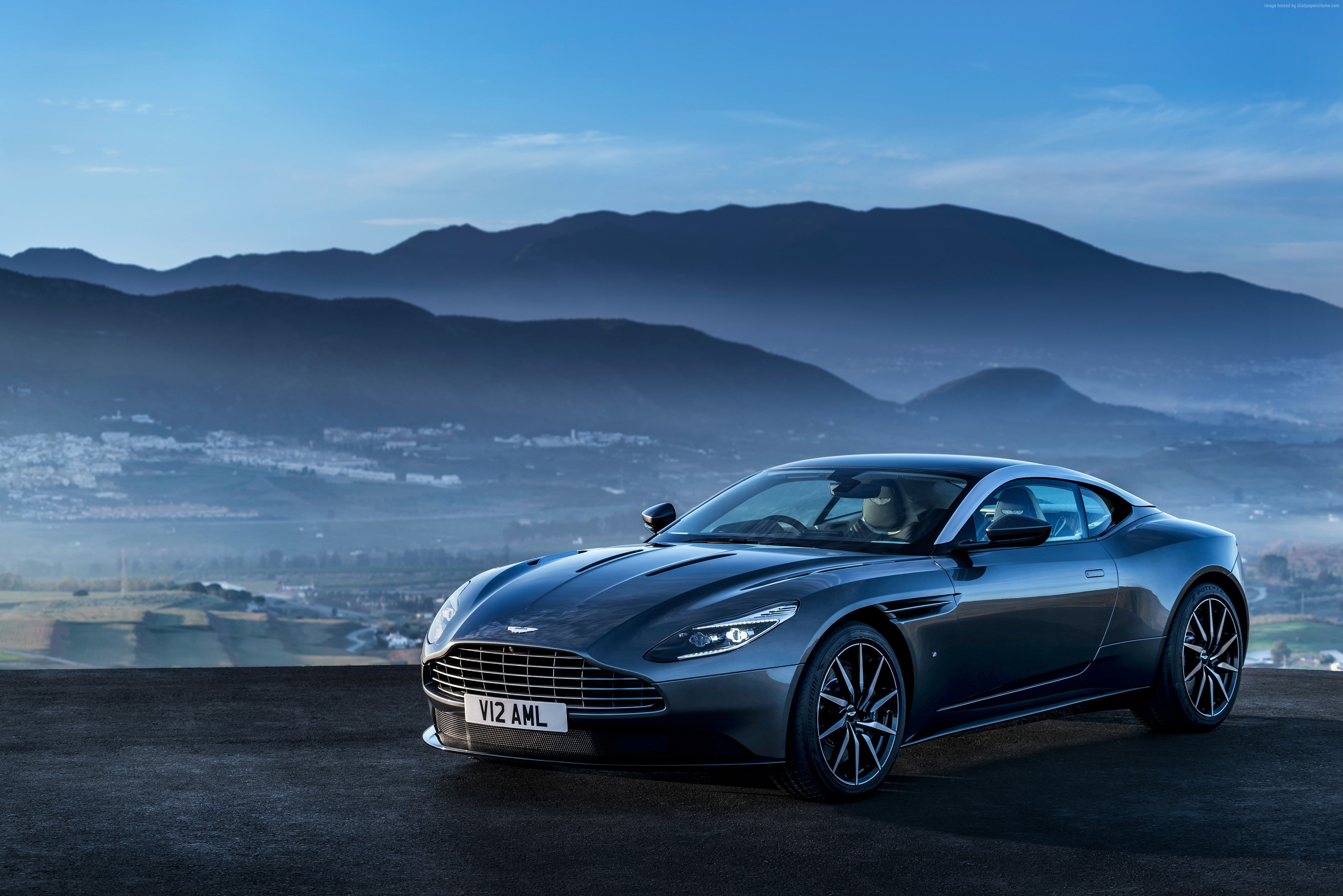 4K, Geneva Auto Show 2016, Aston Martin DB11, supercar, HD Wallpaper