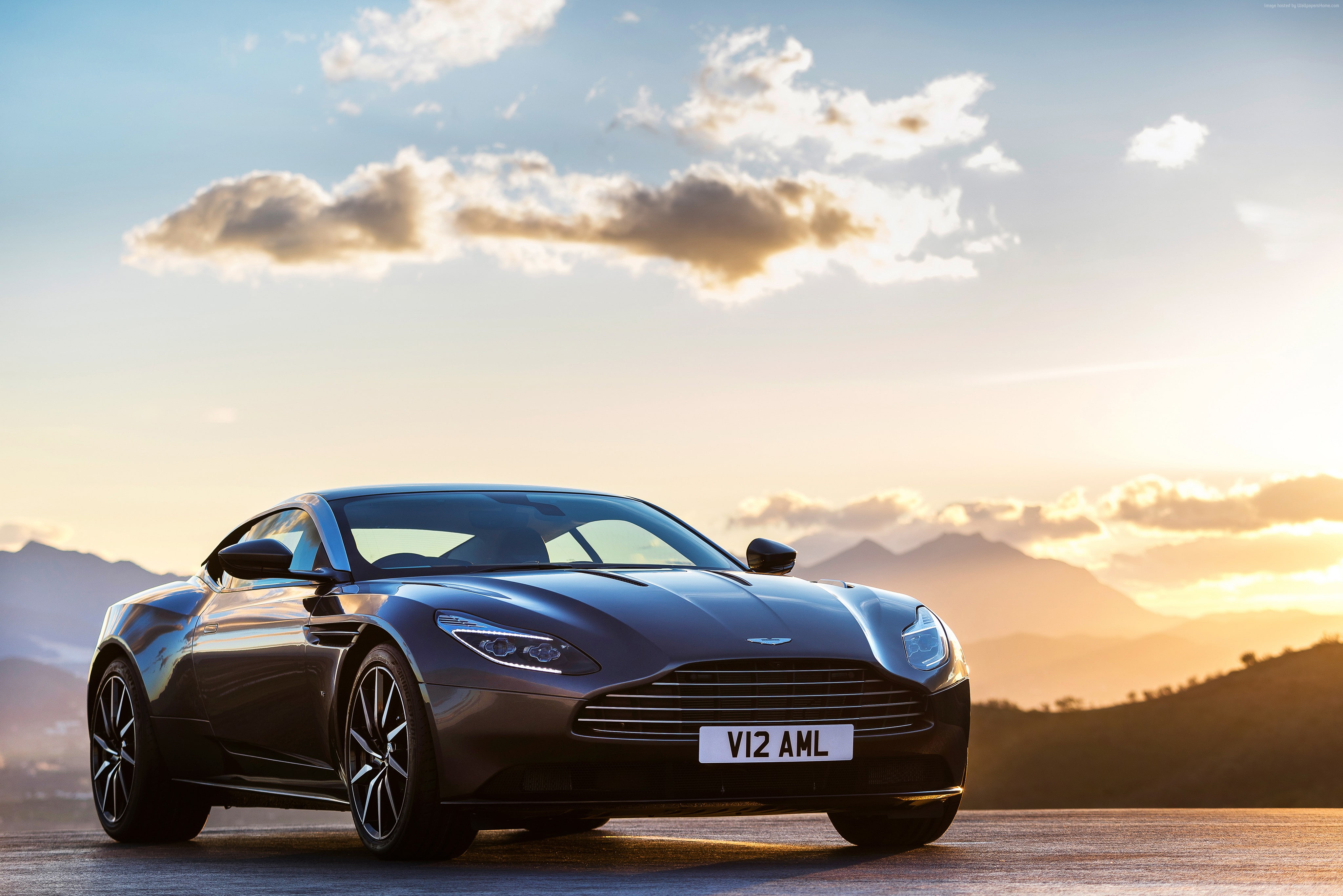 4K, Geneva Auto Show 2016, Aston Martin DB11, supercar, HD Wallpaper
