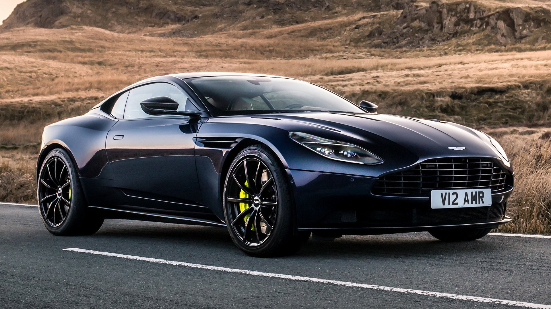 1080P, Aston Martin, Car, Grand Tourer, Sport Car, Aston Martin DB11, Aston Martin DB11 AMR, Coupé, Black Car, HD Wallpaper