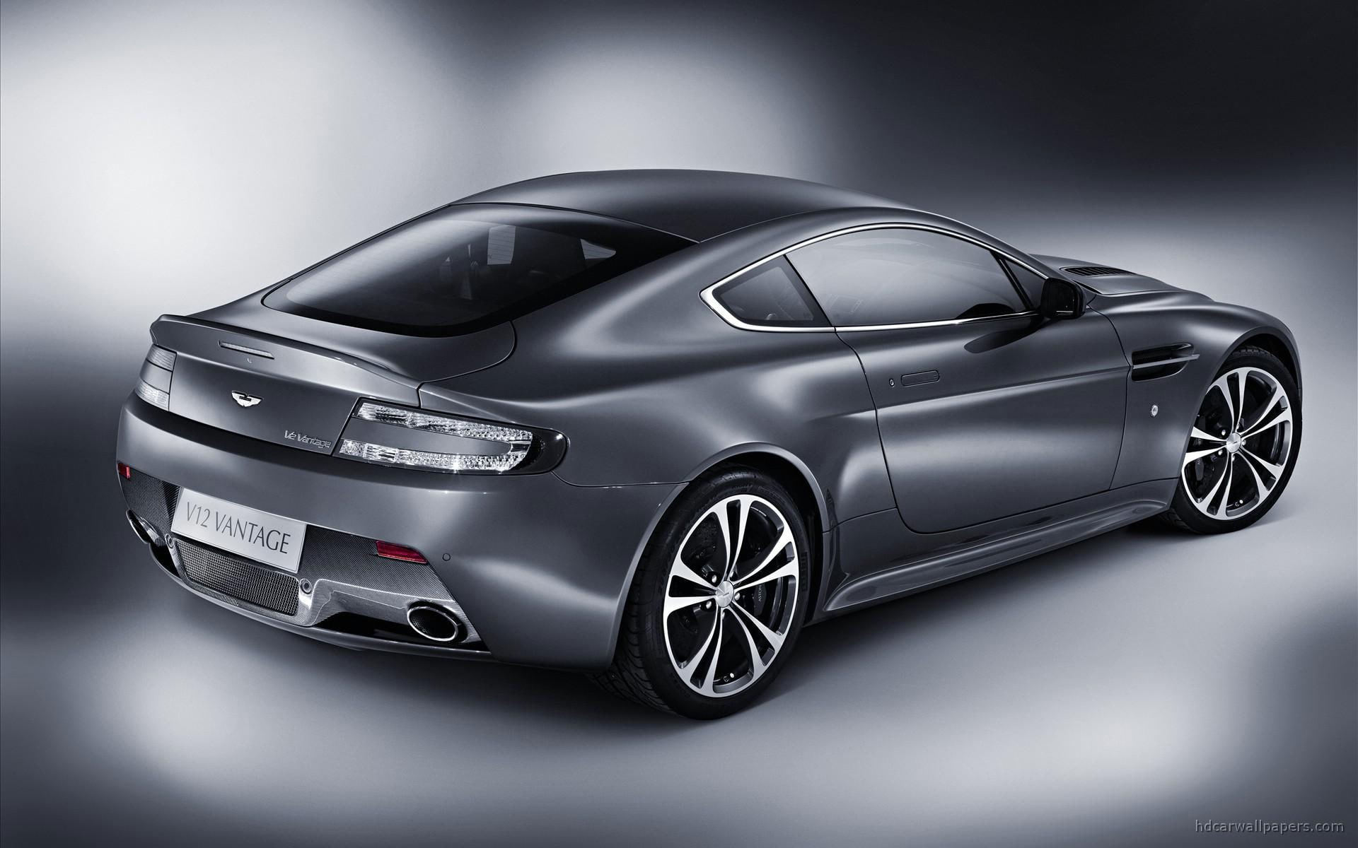 vantage, car, cars, v, 1080P, martin, sports, aston, aston martin, black, HD Wallpaper