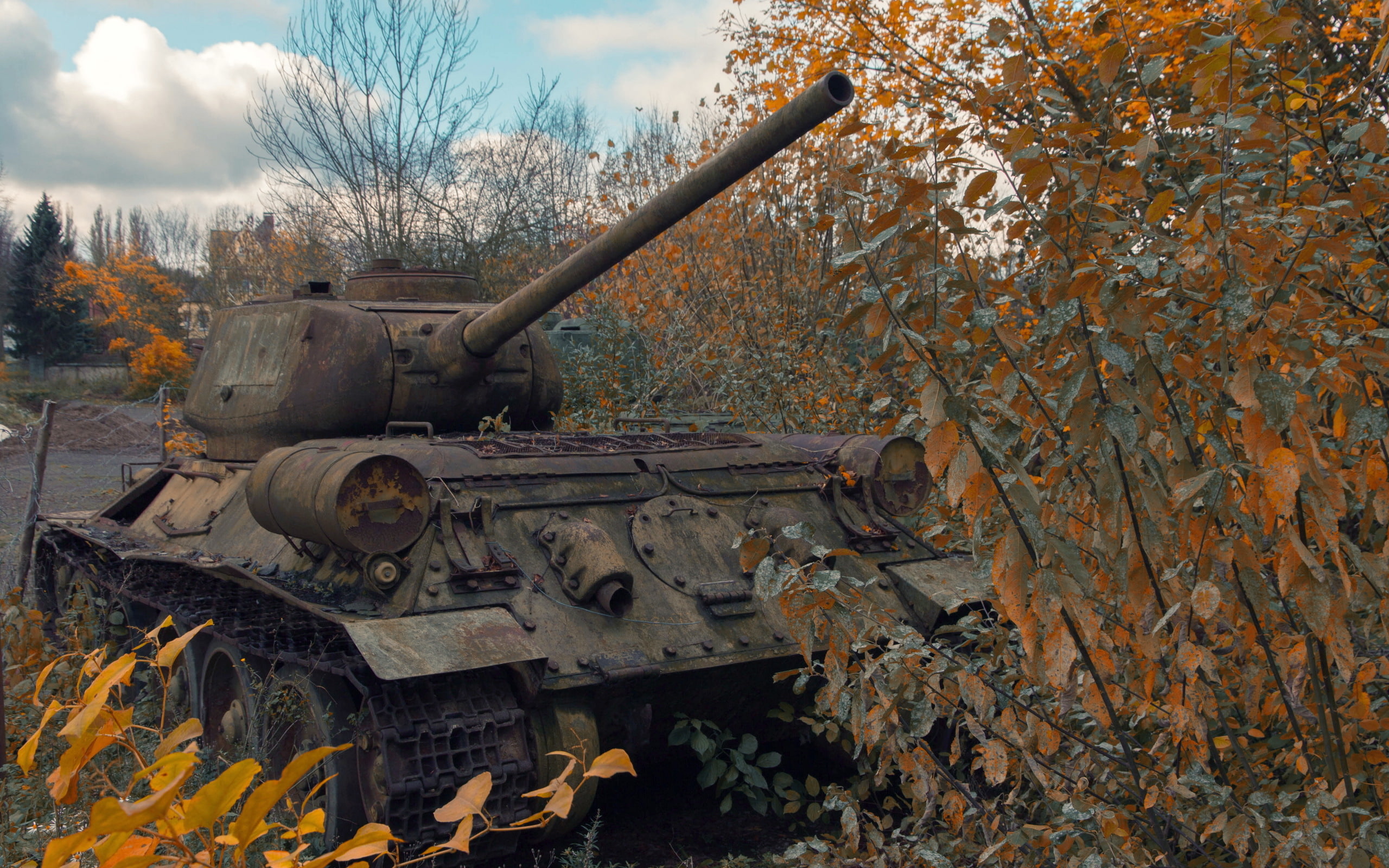 T34, army, tank, weapons, 2K, HD Wallpaper
