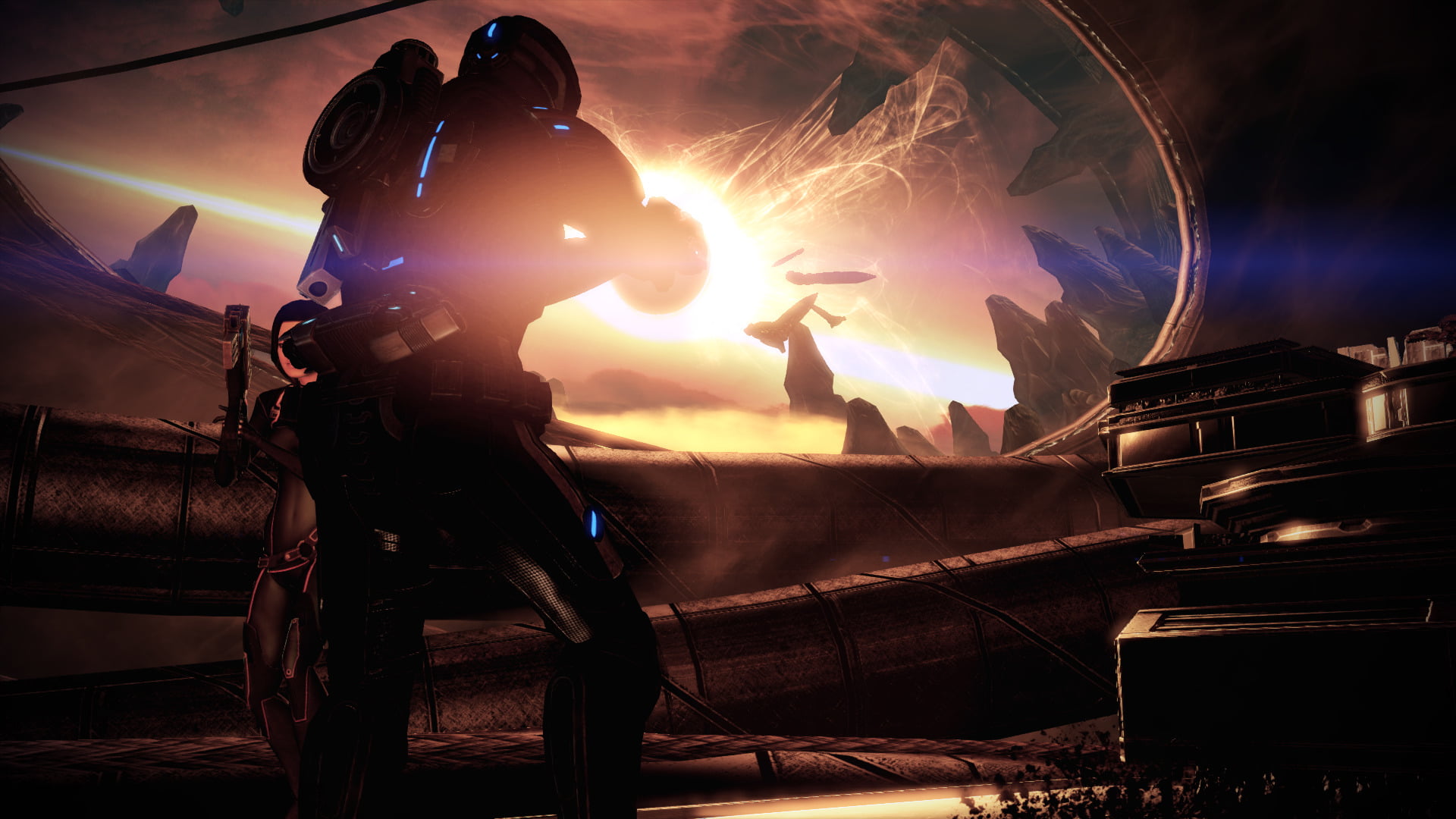 1080P, Mass Effect 2, Mass Effect: Legendary Edition, Reapers, HD Wallpaper