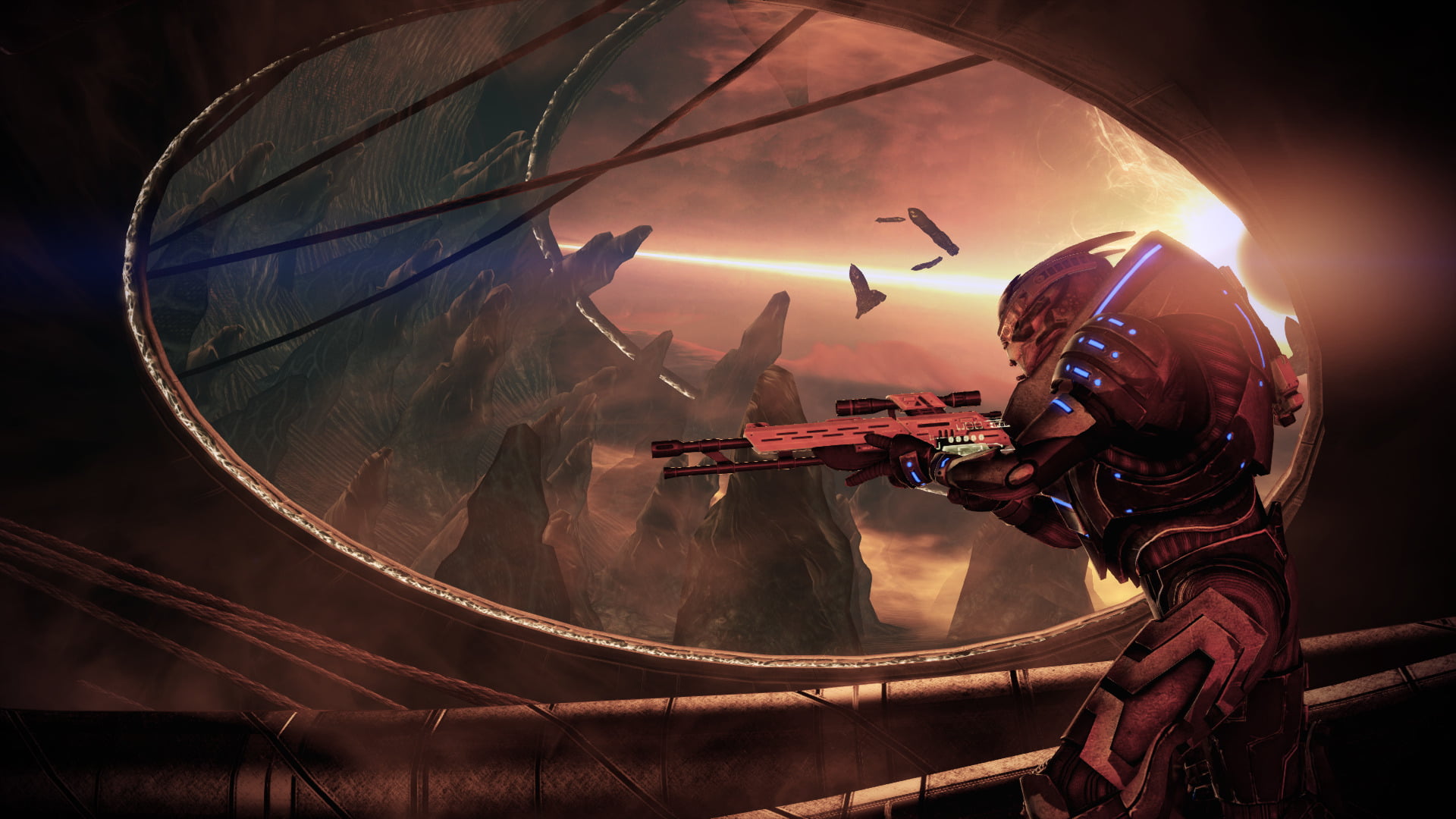 1080P, Mass Effect: Legendary Edition, Mass Effect 2, Reapers, HD Wallpaper