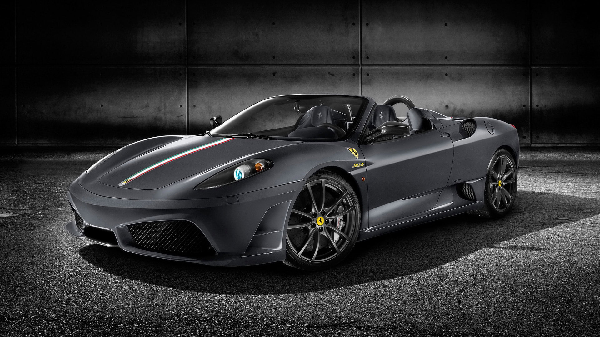 ferrari, p, 1080p, spider, hdtv, 1080P, scuderia, HD Wallpaper