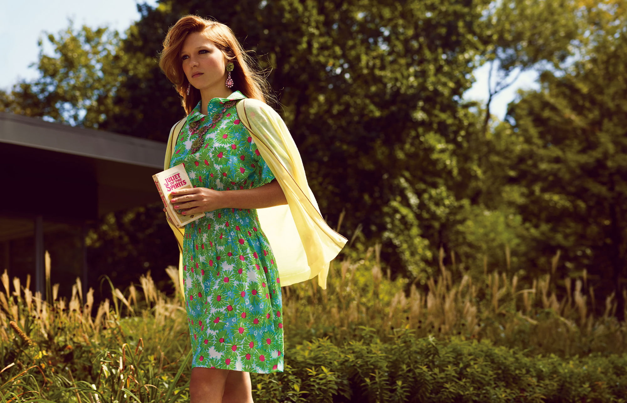 Vogue, photoshoot, 1080P, Lea Seydoux, HD Wallpaper