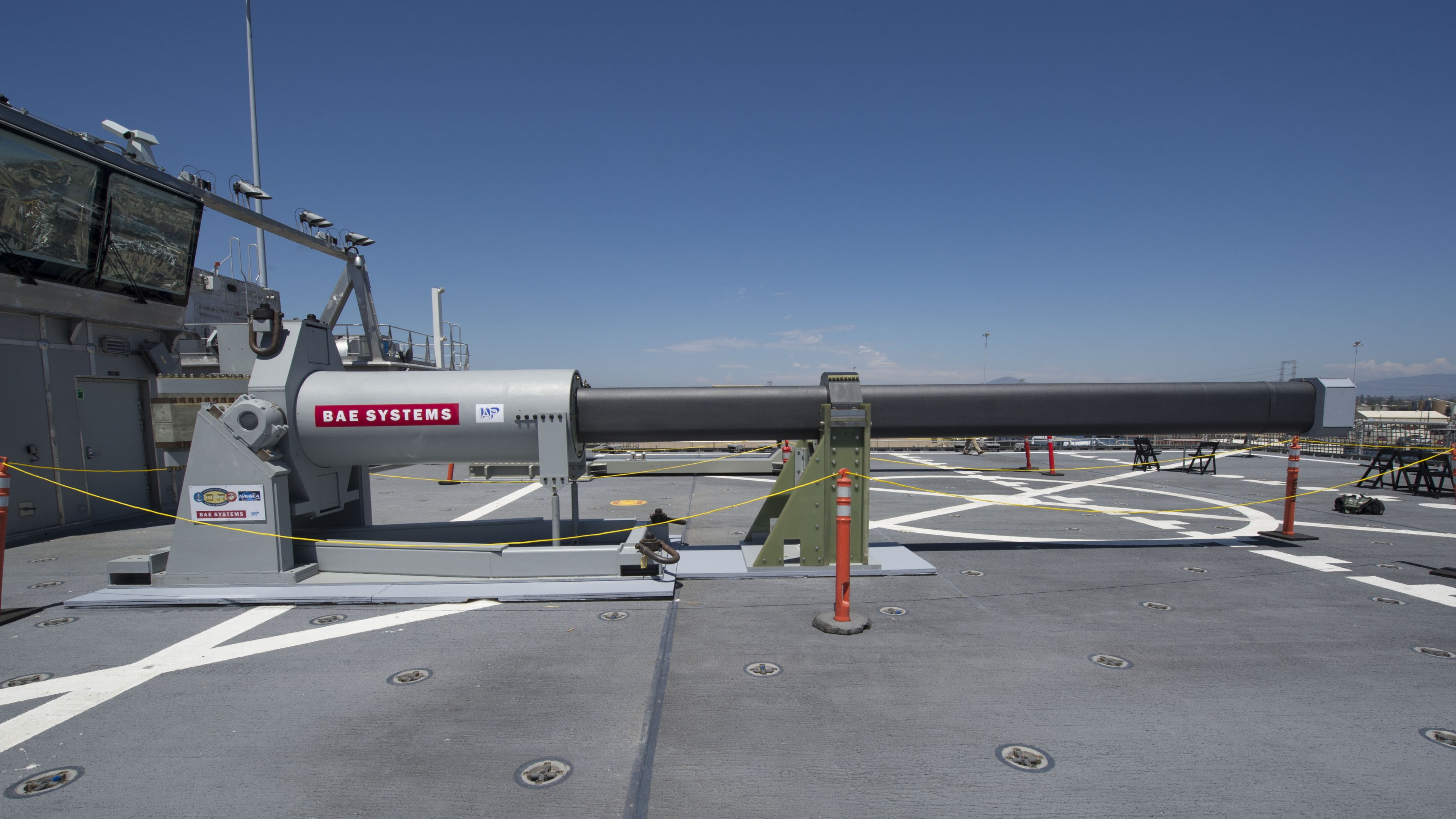 4K, Hypersonic Railgun, U.S. Navy, Electromagnetic Railgun, HD Wallpaper