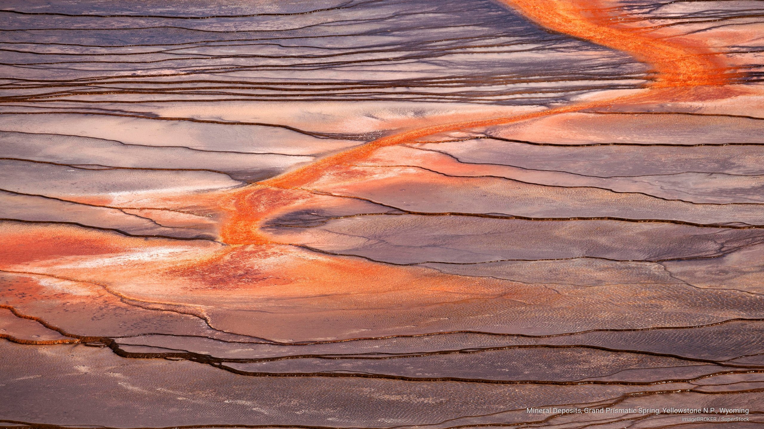 mineral, n, prismatic, spring, National Parks, 2K, wyoming, grand, deposits, yellowstone, p, HD Wallpaper
