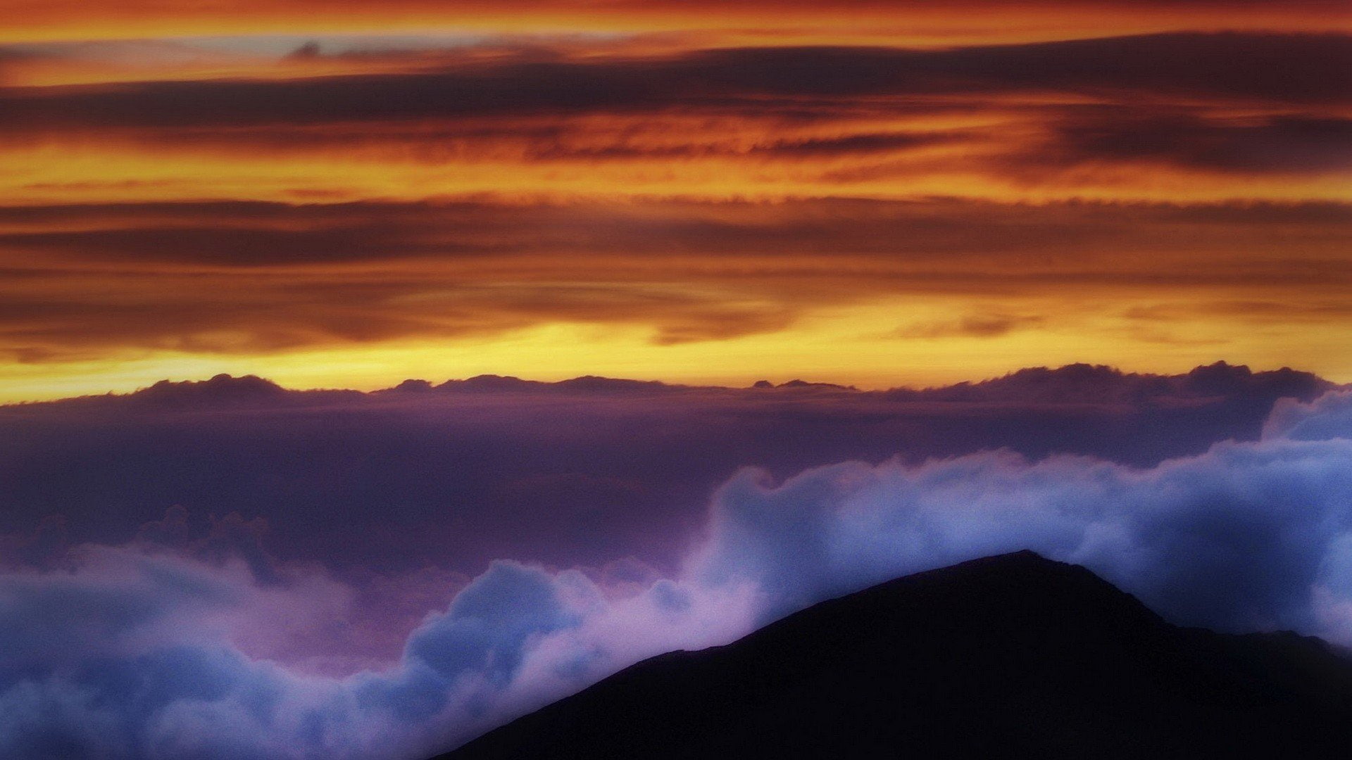 dusk, prismatic, multicolor, 1080P, HD Wallpaper