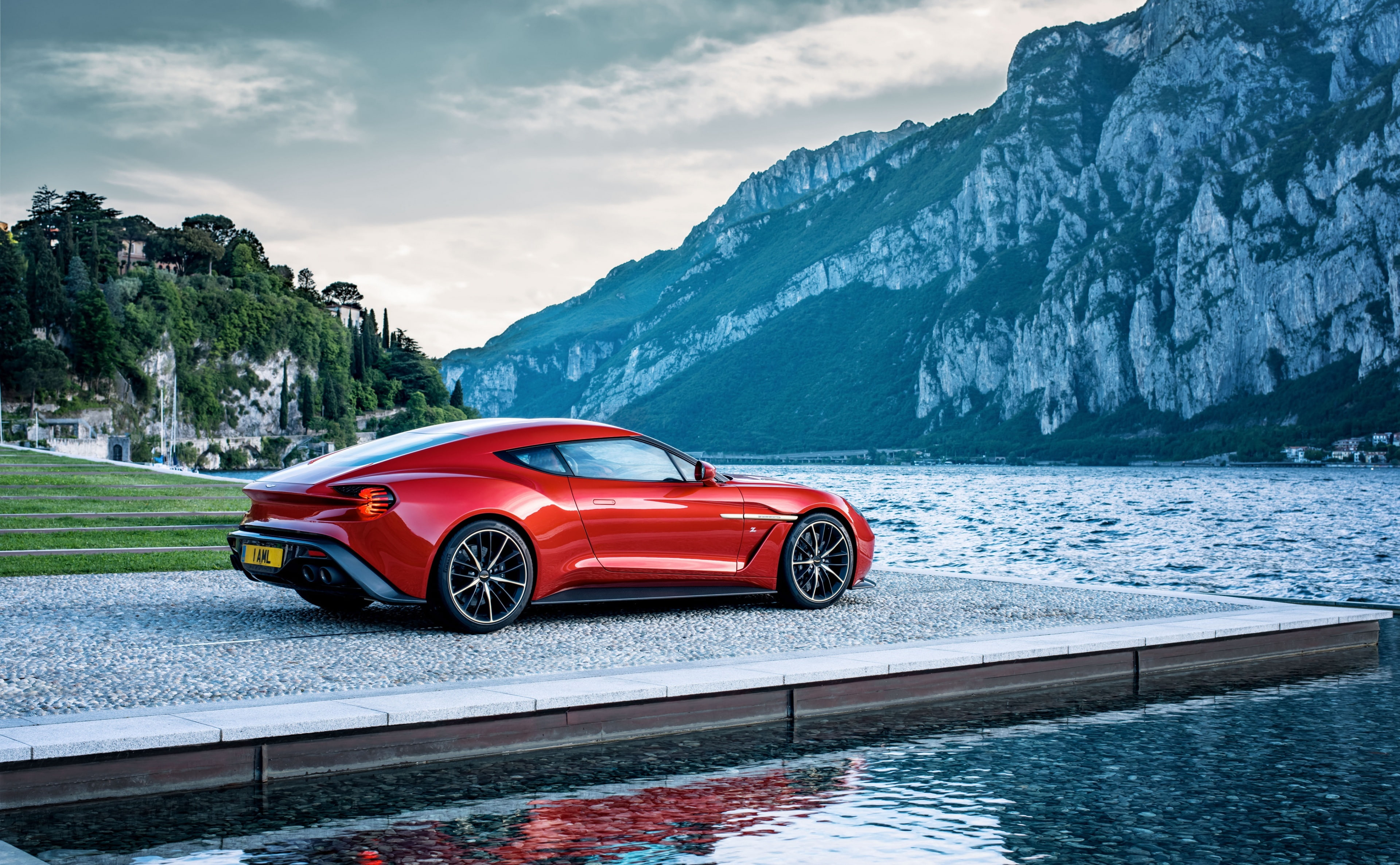 outdoors, snowcapped mountain, automotive, Landscape, mountain range, transportation, scenics - nature, Modern, nature, Luxury, formation, sky, transport, HD Wallpaper