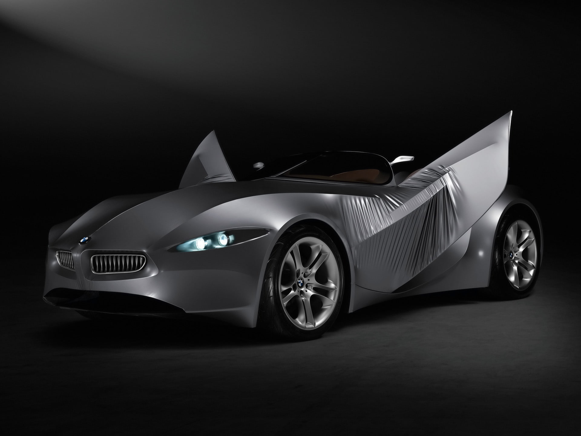 gina, light, 1080P, bmw, model, visionary, cars, HD Wallpaper