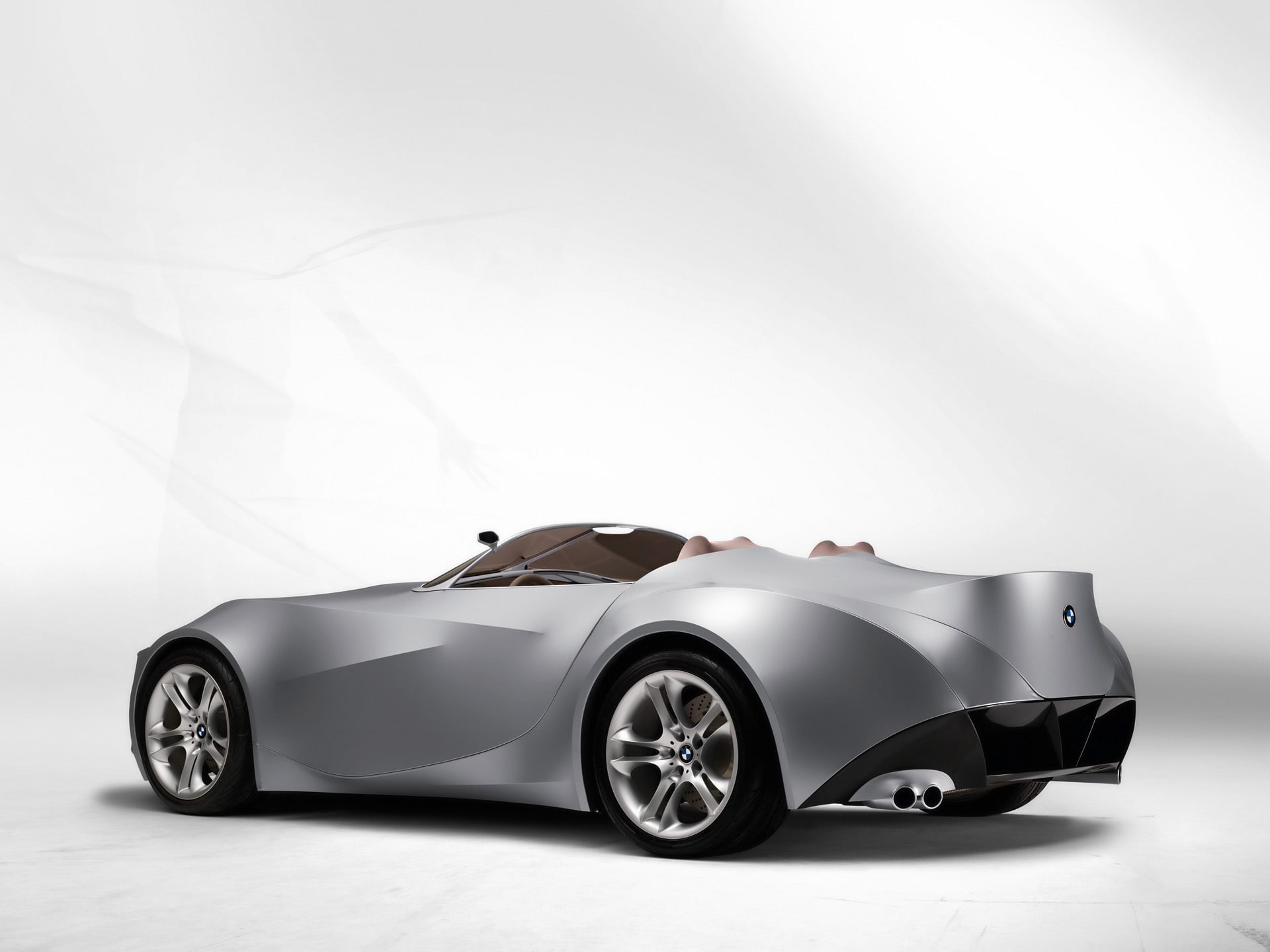 visionary, cars, convertible, bmw, 1080P, gina, grey, light, coupe, model, silver, HD Wallpaper