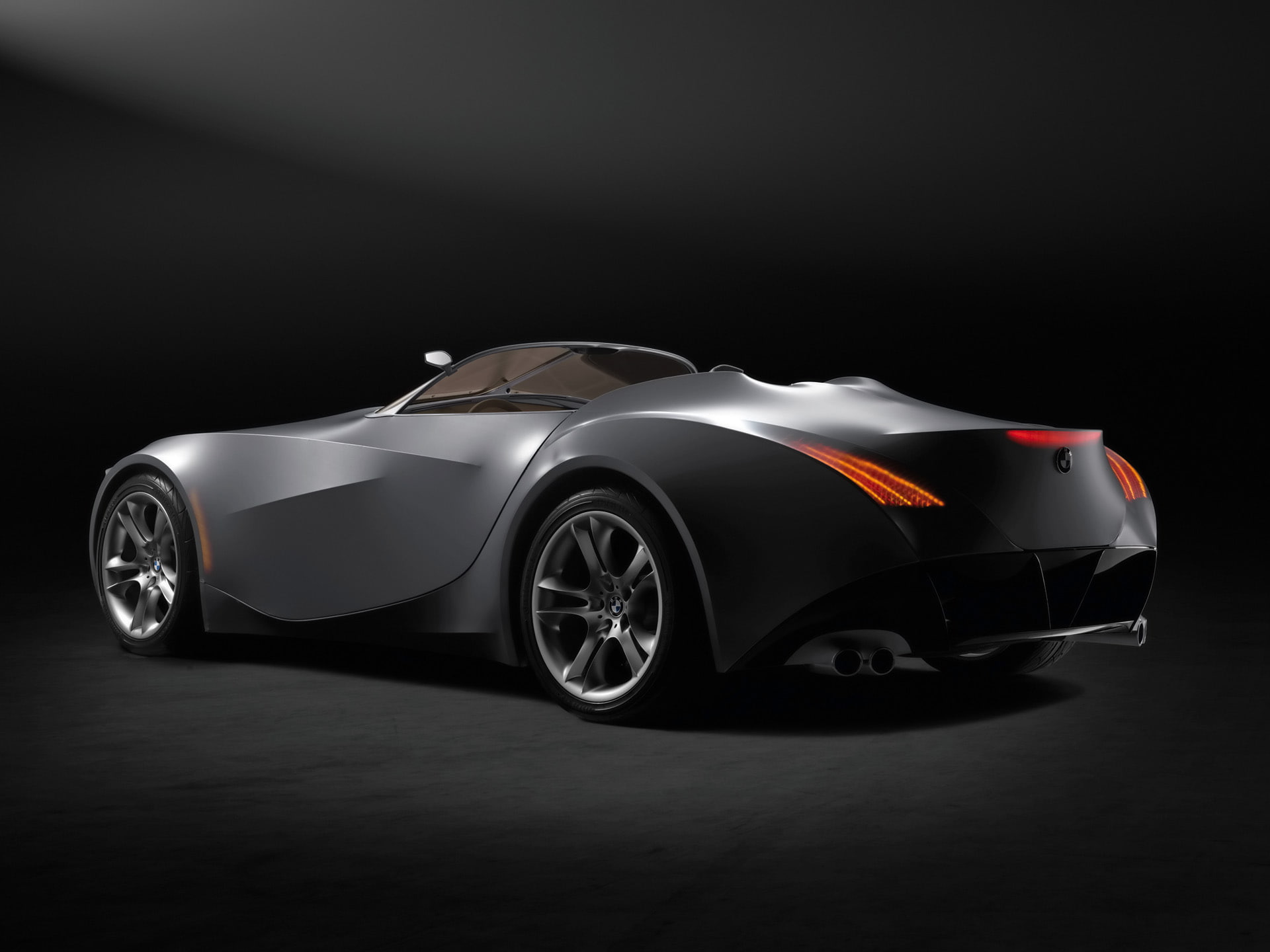 1080P, gina, black, light, visionary, cars, model, bmw, HD Wallpaper