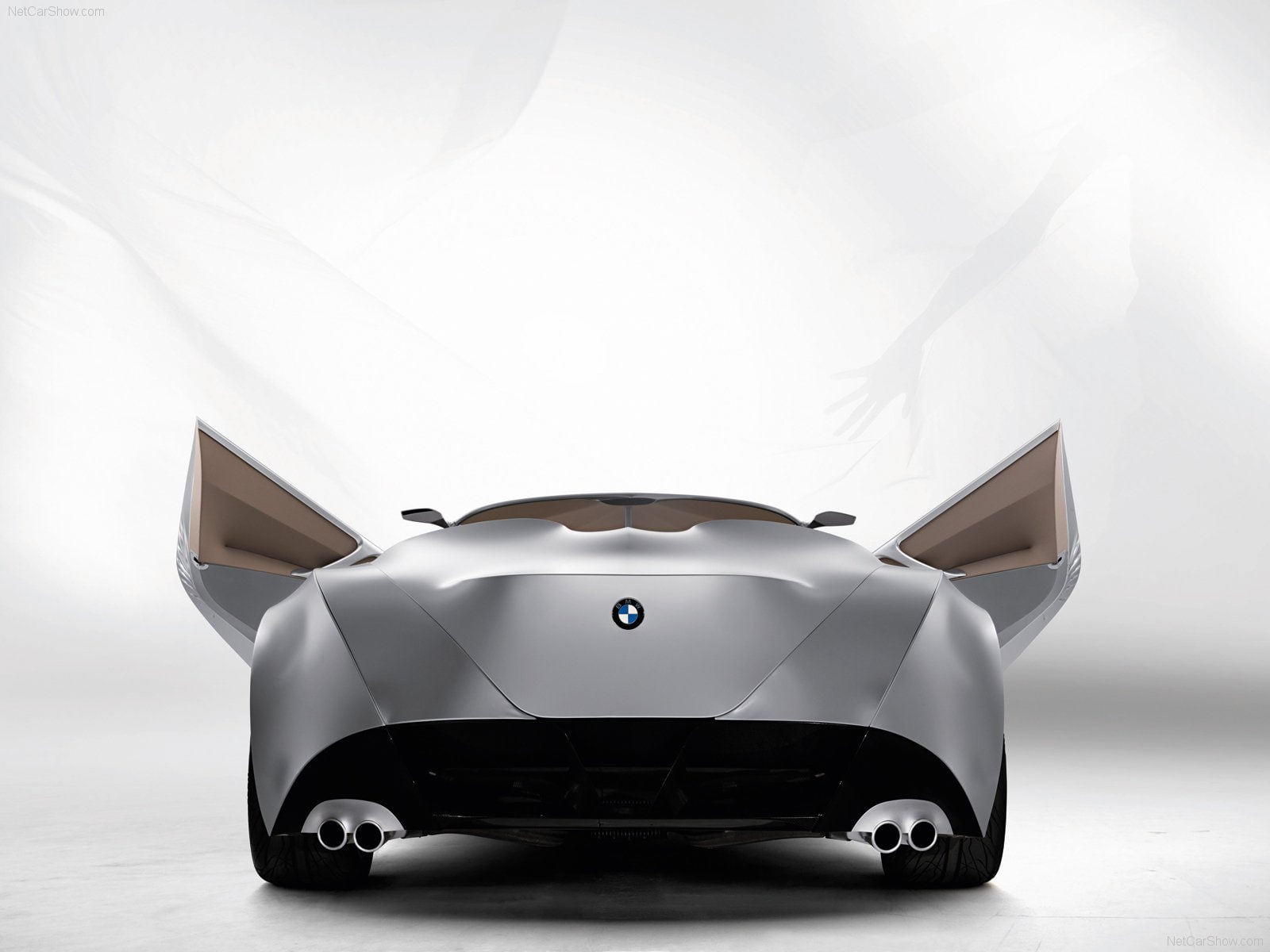 model, 720P, gina, bmw, visionary, 2008, light, concept, HD Wallpaper
