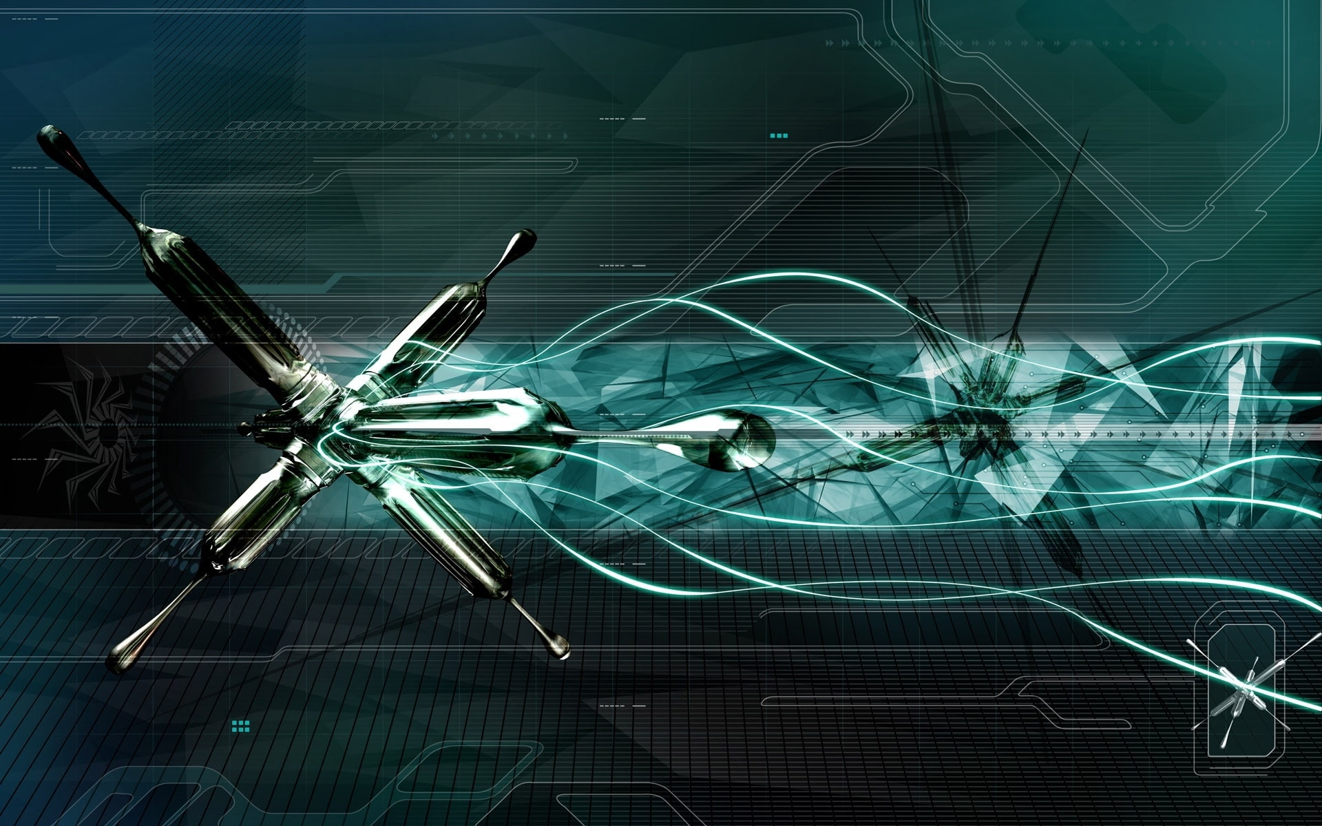 matrix, 1080P, quantum, HD Wallpaper