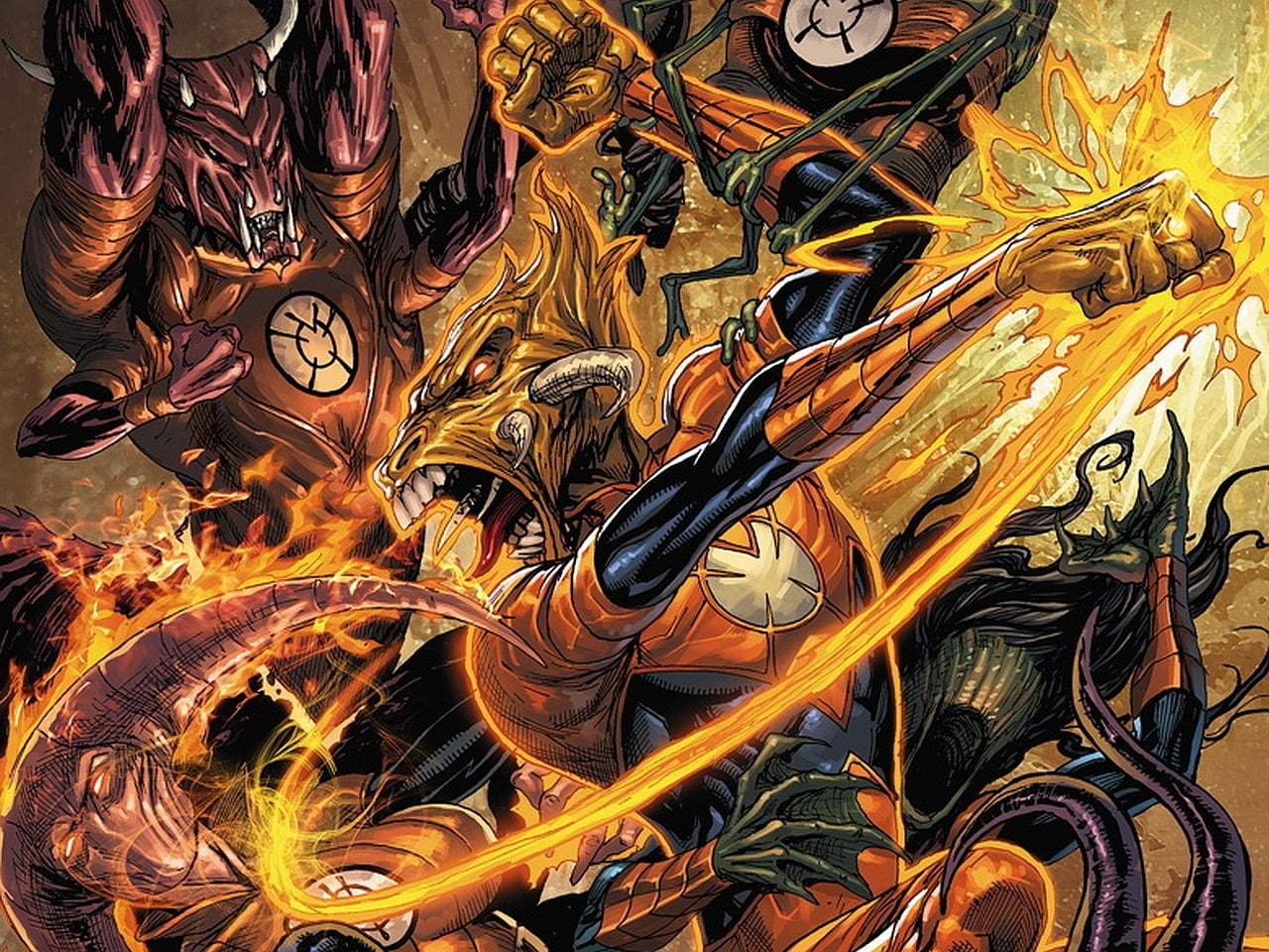 larfleeze, 720P, HD Wallpaper