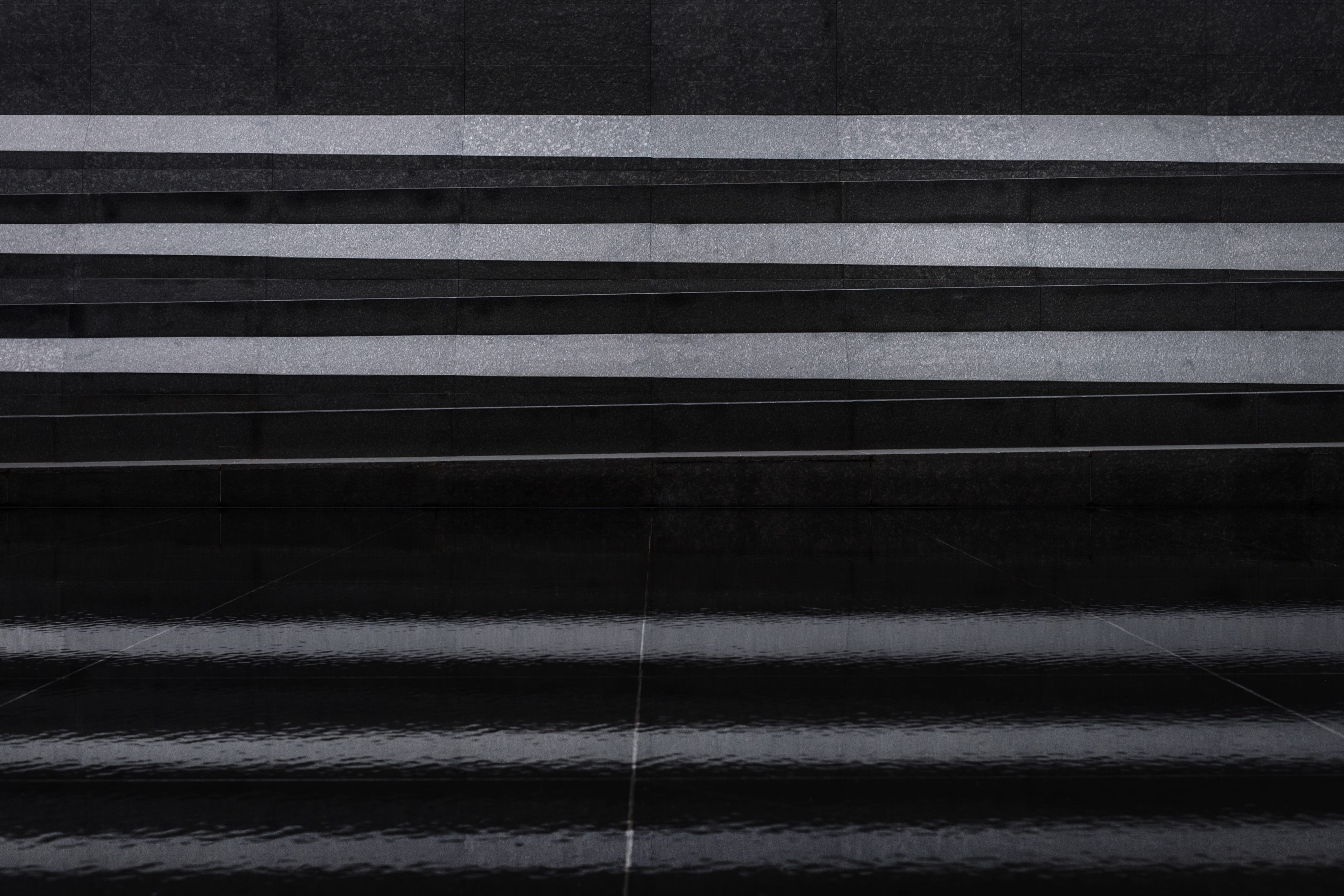 modern, geometrical, abstract, city, built structure, 4K, geometry, pattern, close-up, simple, grey, architecture, geometric, background, wall - building feature, HD Wallpaper