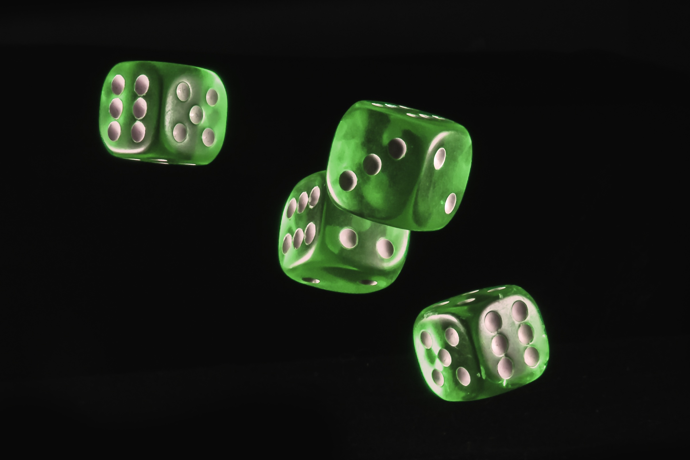 cube, addiction, black background, leisure activity, profit, win, luck, close, play, gambling, directly above, childrens, macro, transparent, 1080P, indoors, HD Wallpaper
