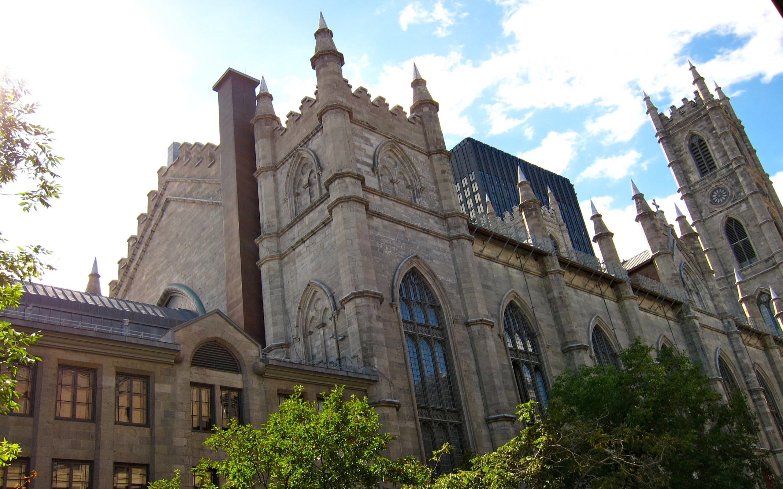 Basilicas, 2K, Notre Dame Basilica in Montreal, HD Wallpaper
