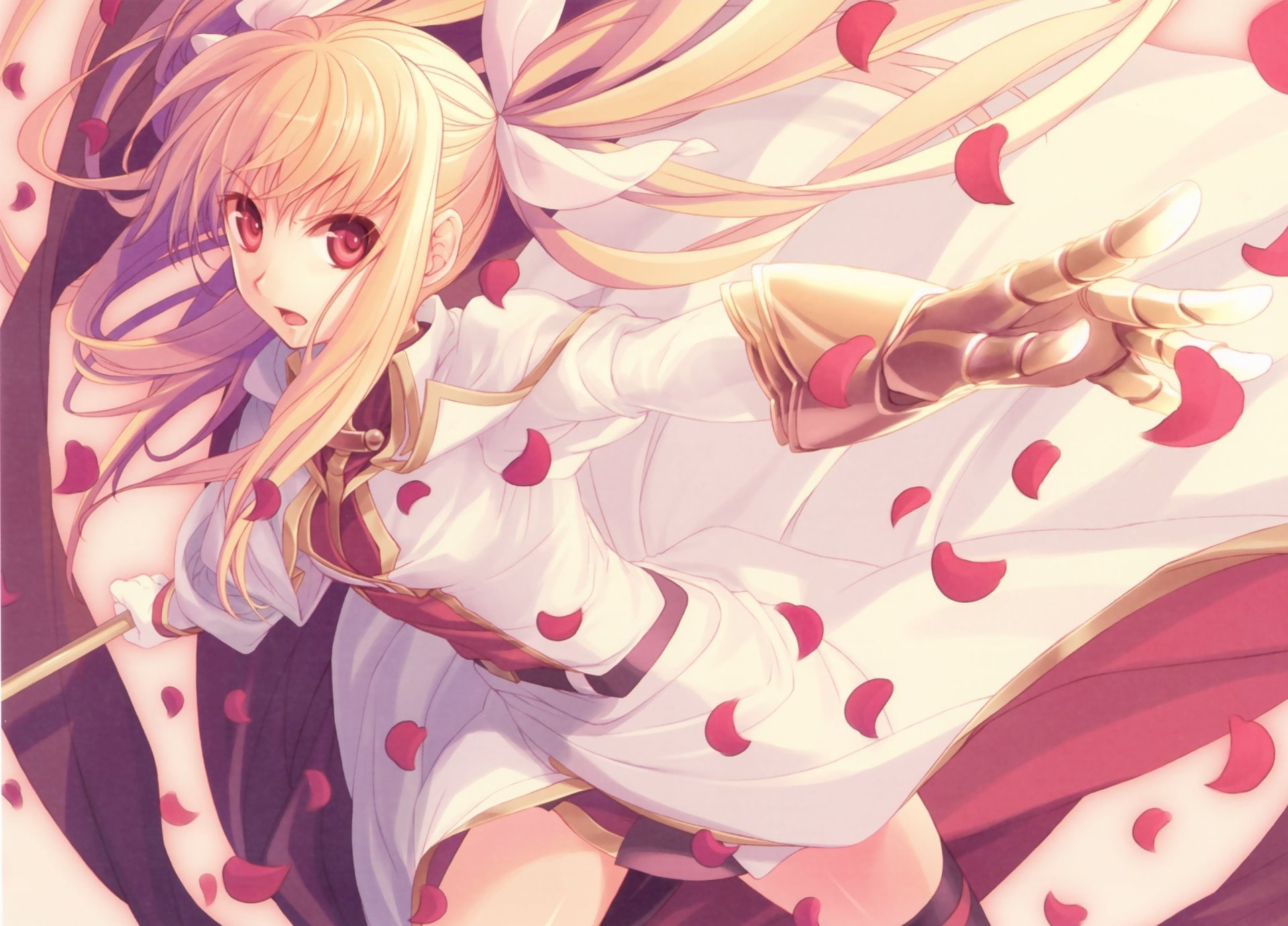 1080P, Magical Girl Lyrical Nanoha, Fate Testarossa, Anime, HD Wallpaper