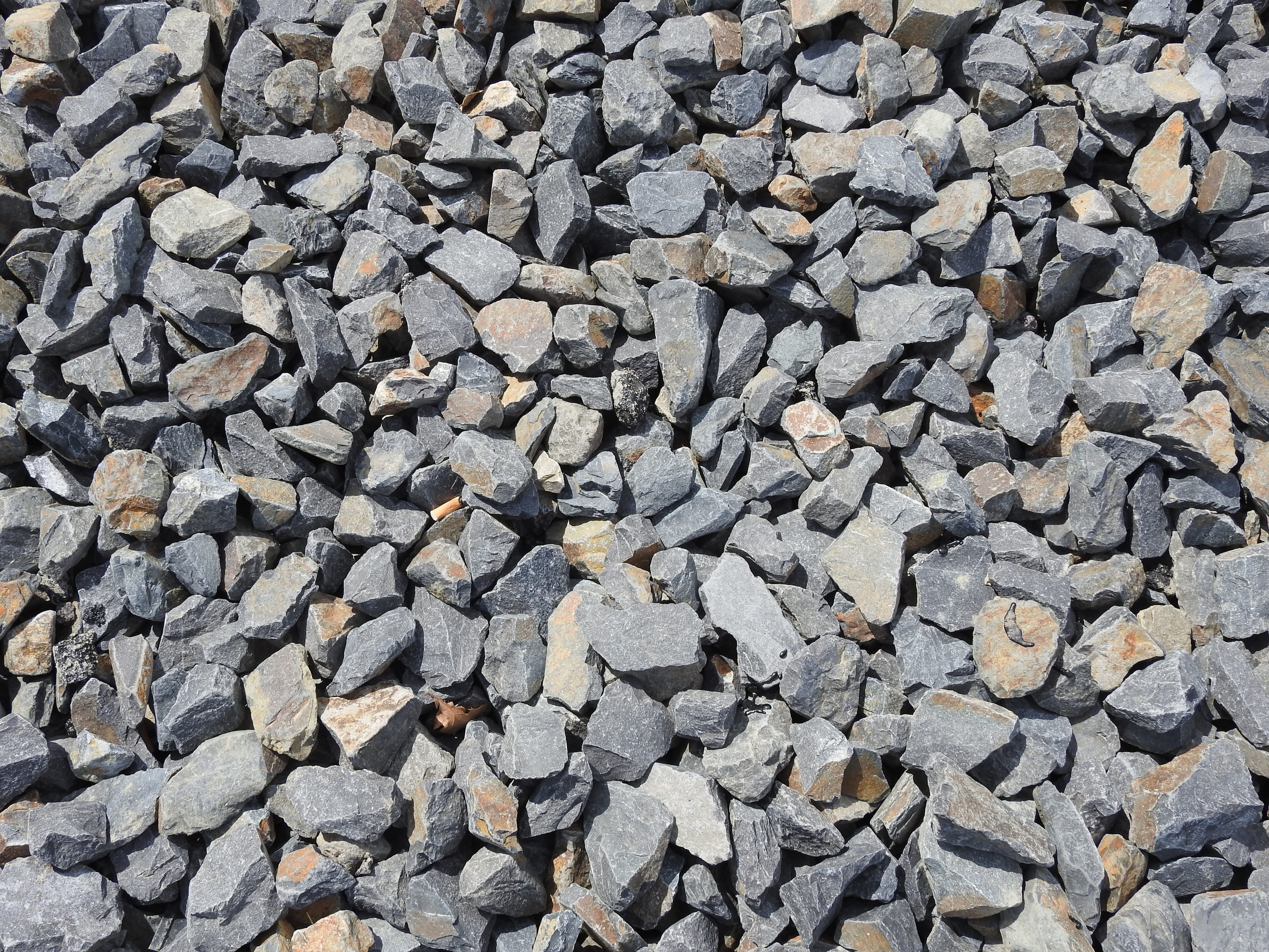 no people, day, rock - object, rough, backgrounds, textured, pebble, railway embankment, structure, gray, stone - object, abundance, solid, outdoors, grey, HD Wallpaper
