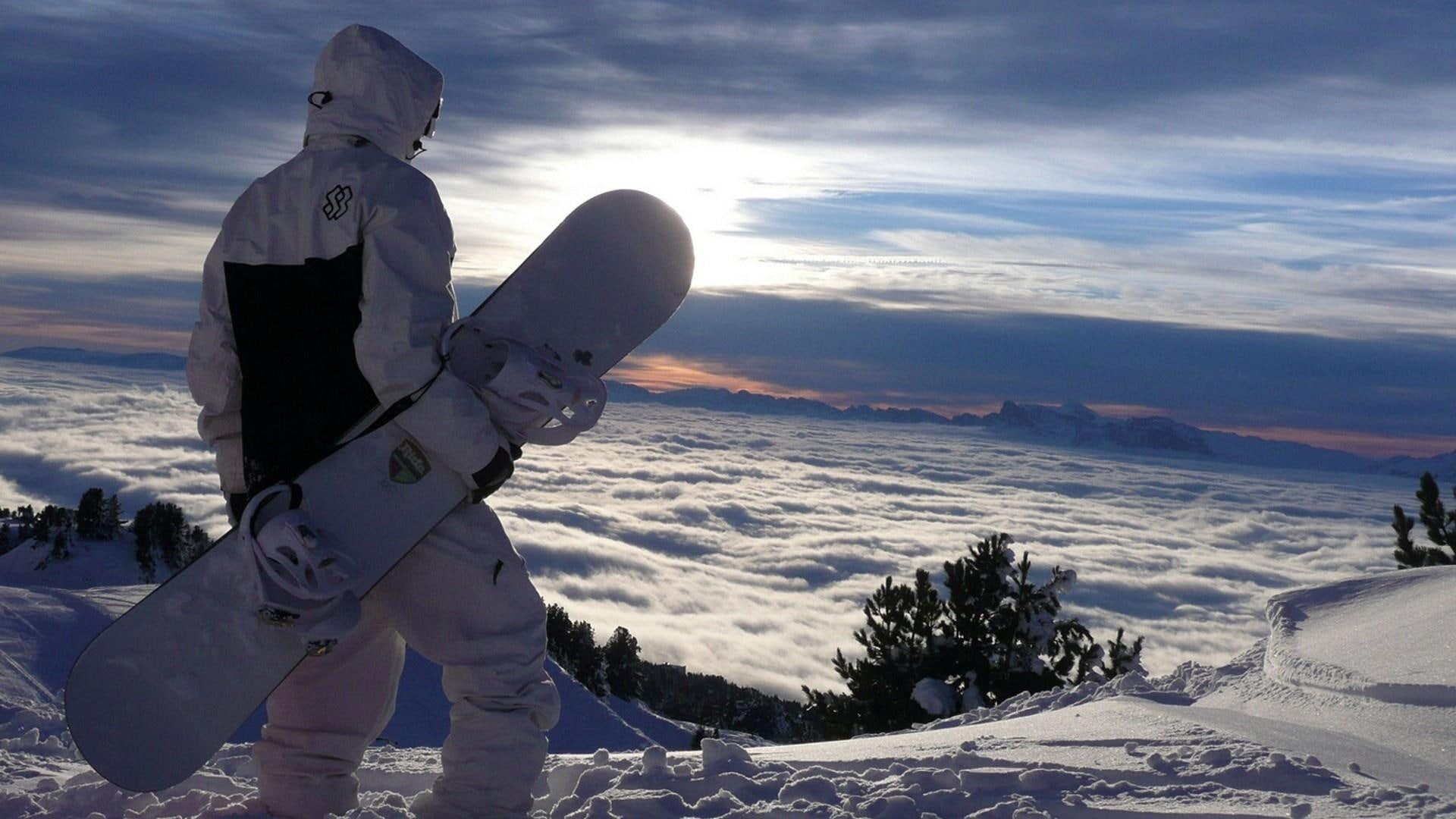 sport, snowboard, winter, snow, slope, 1080P, winter sport, HD Wallpaper