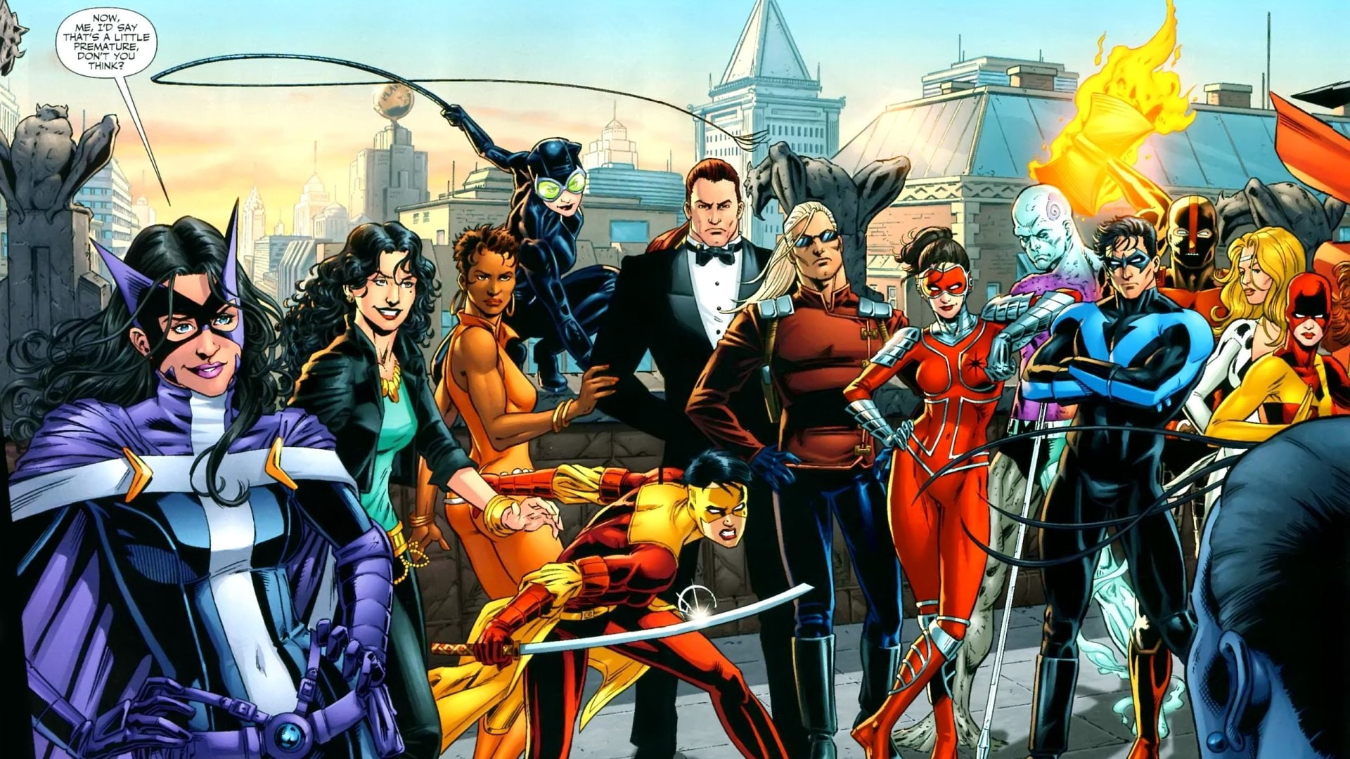 Catwoman, representation, costume, men, festival, adult, Nighthawk (Marvel Comics), clothing, people, lifestyles, outdoors, group of people, day, 1080P, HD Wallpaper