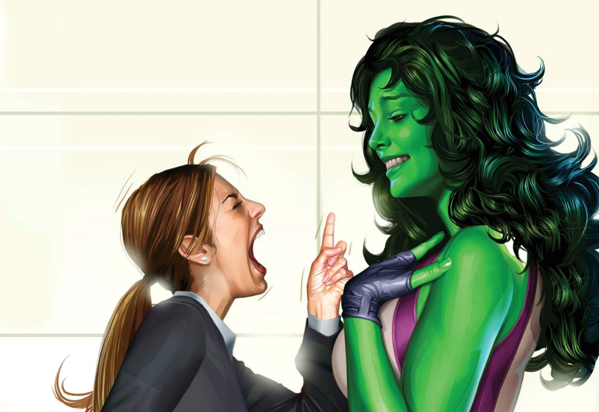 1080P, marvel, superhero, she-hulk, she, comics, hulk, HD Wallpaper